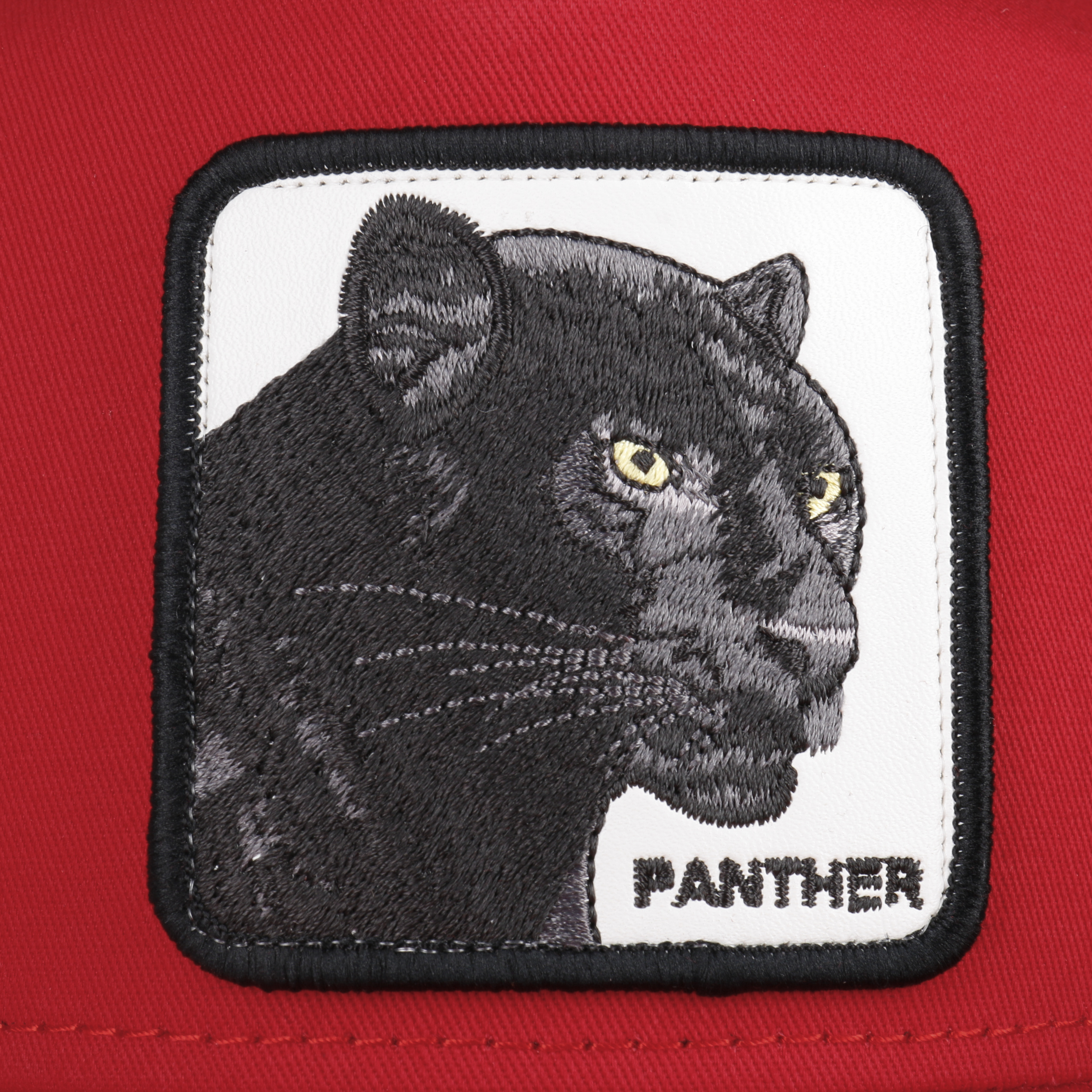 Goorin Bros Trucker Cap Black Panther Red Rouge