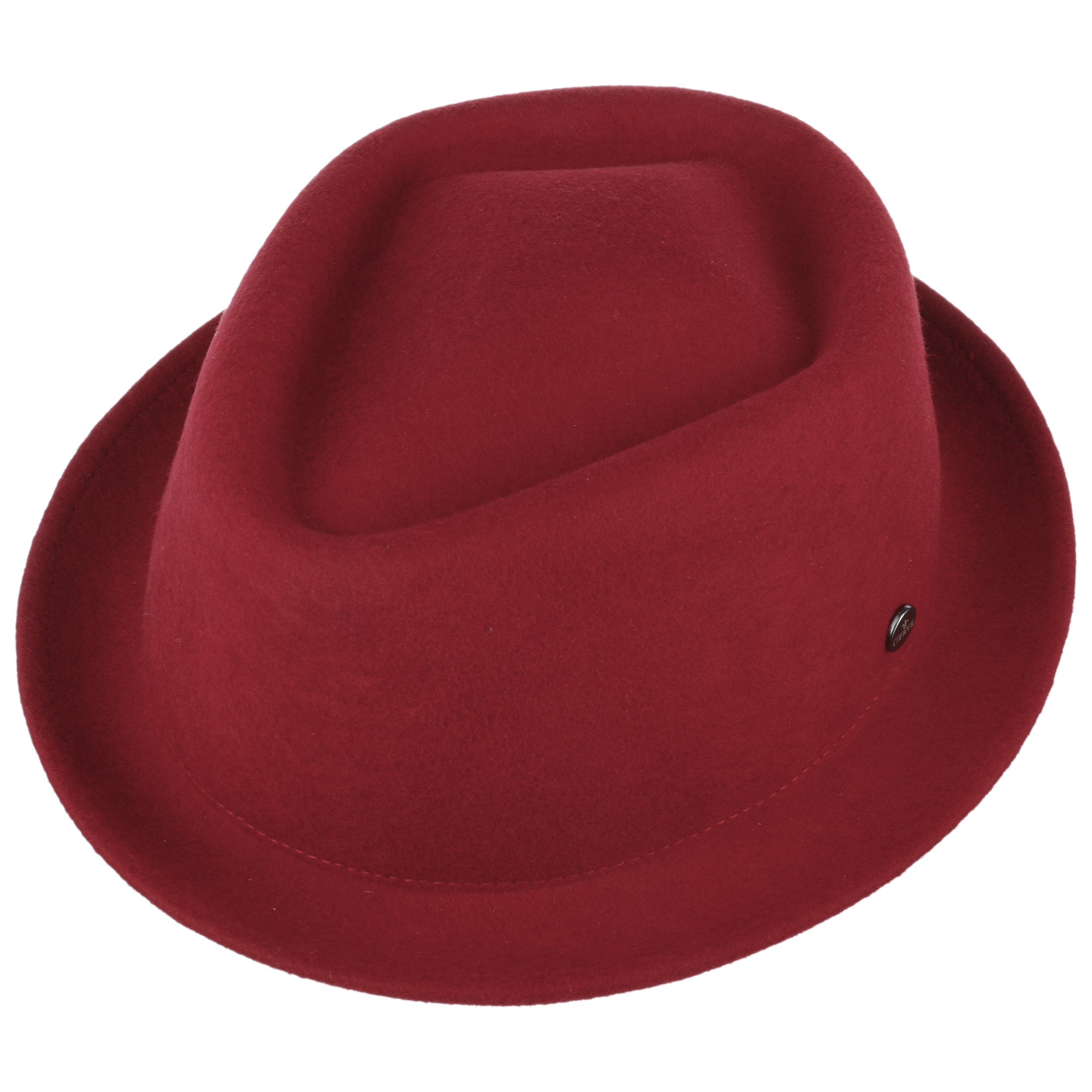 red pork pie hat