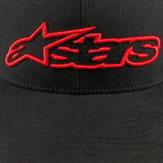 Alpinestars Blaze Flexfit Cappellino Baseball Uomo - Logo 3D Ricamato - Visiera Curva, Corona A 6 Pannelli - Taglie S/M E L/XL - Abbigliamento Sportivo E Casual - 6