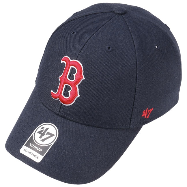 47 Brand Boston Red Sox baseball cap in red with logo and badge