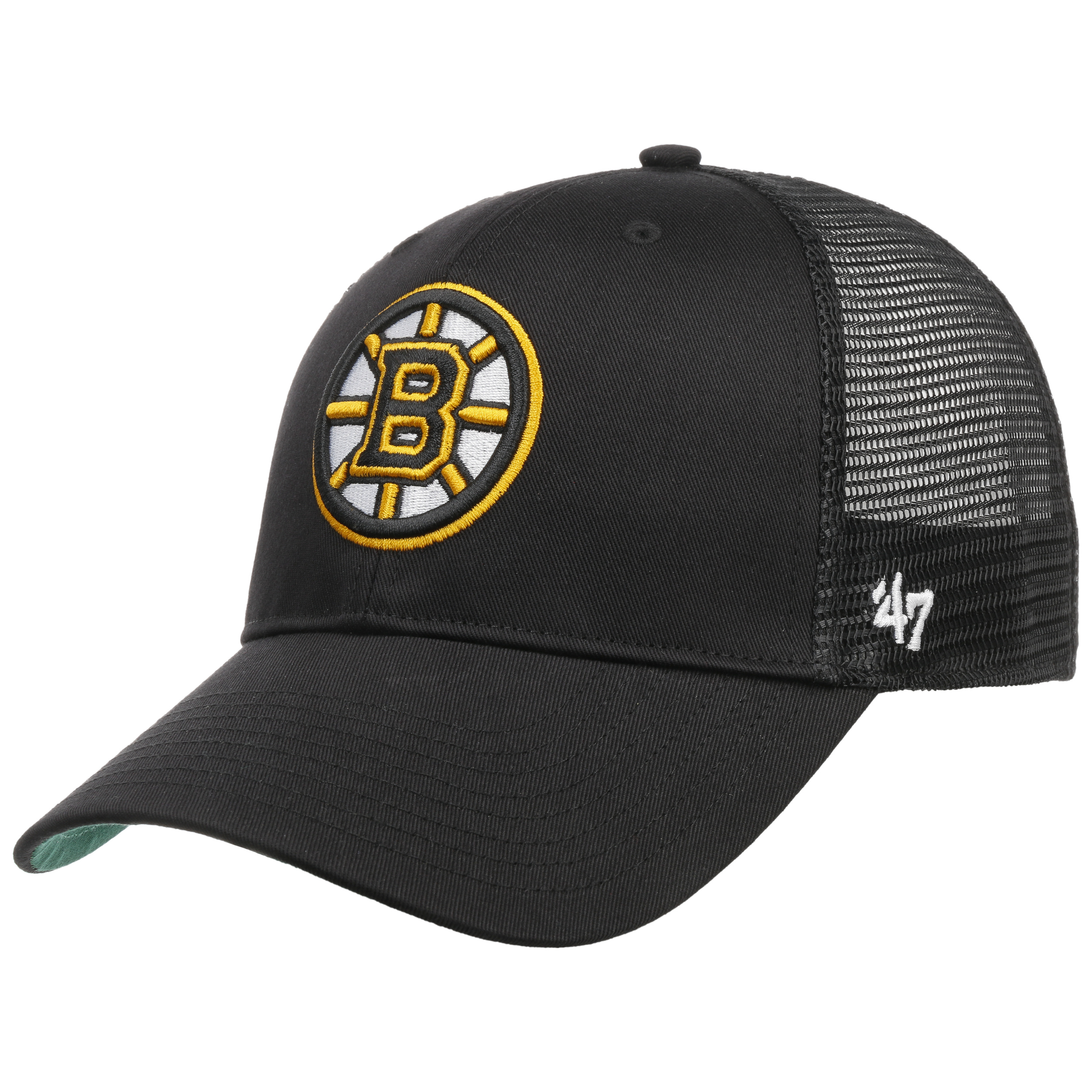 boston bruins trucker cap