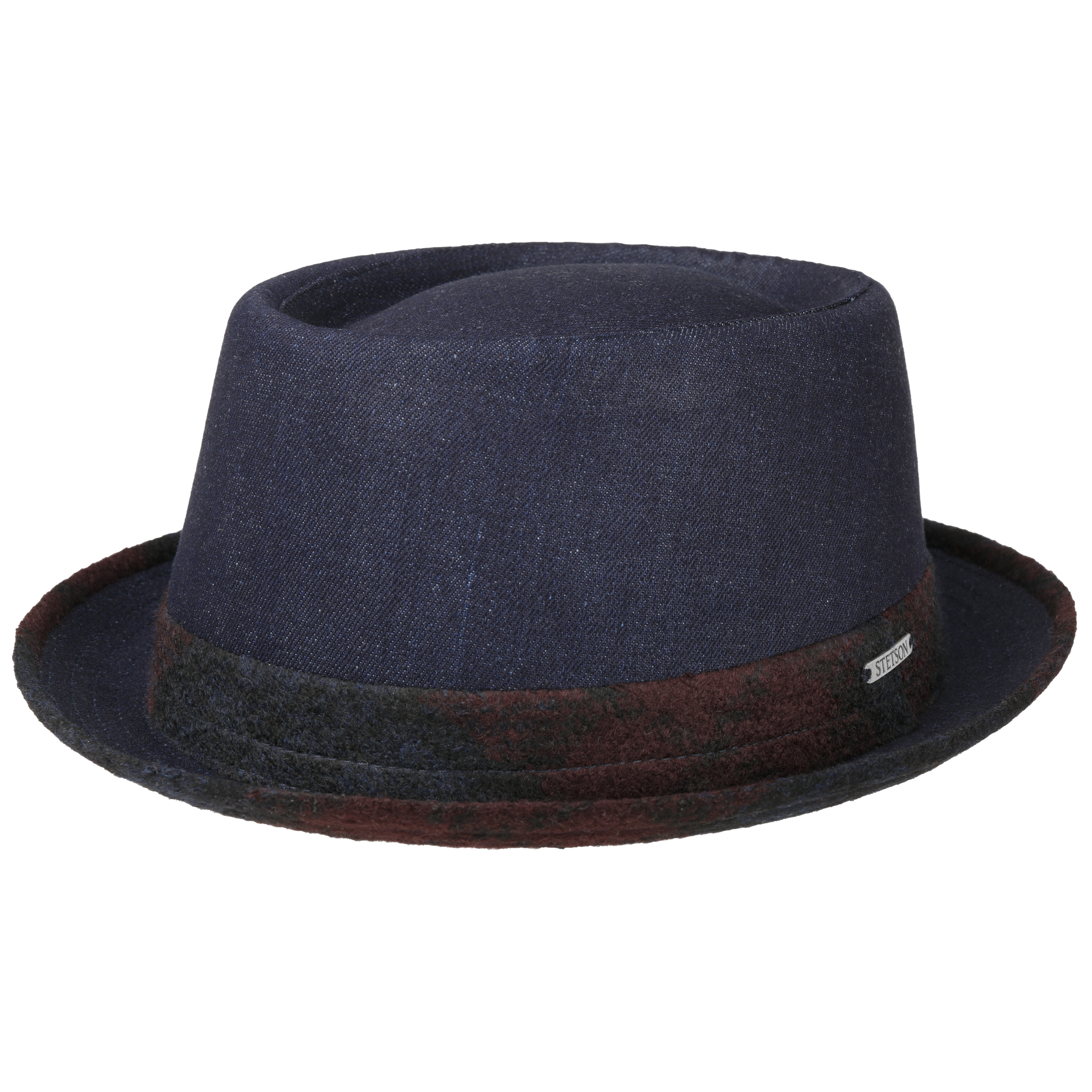 cloth pork pie hat