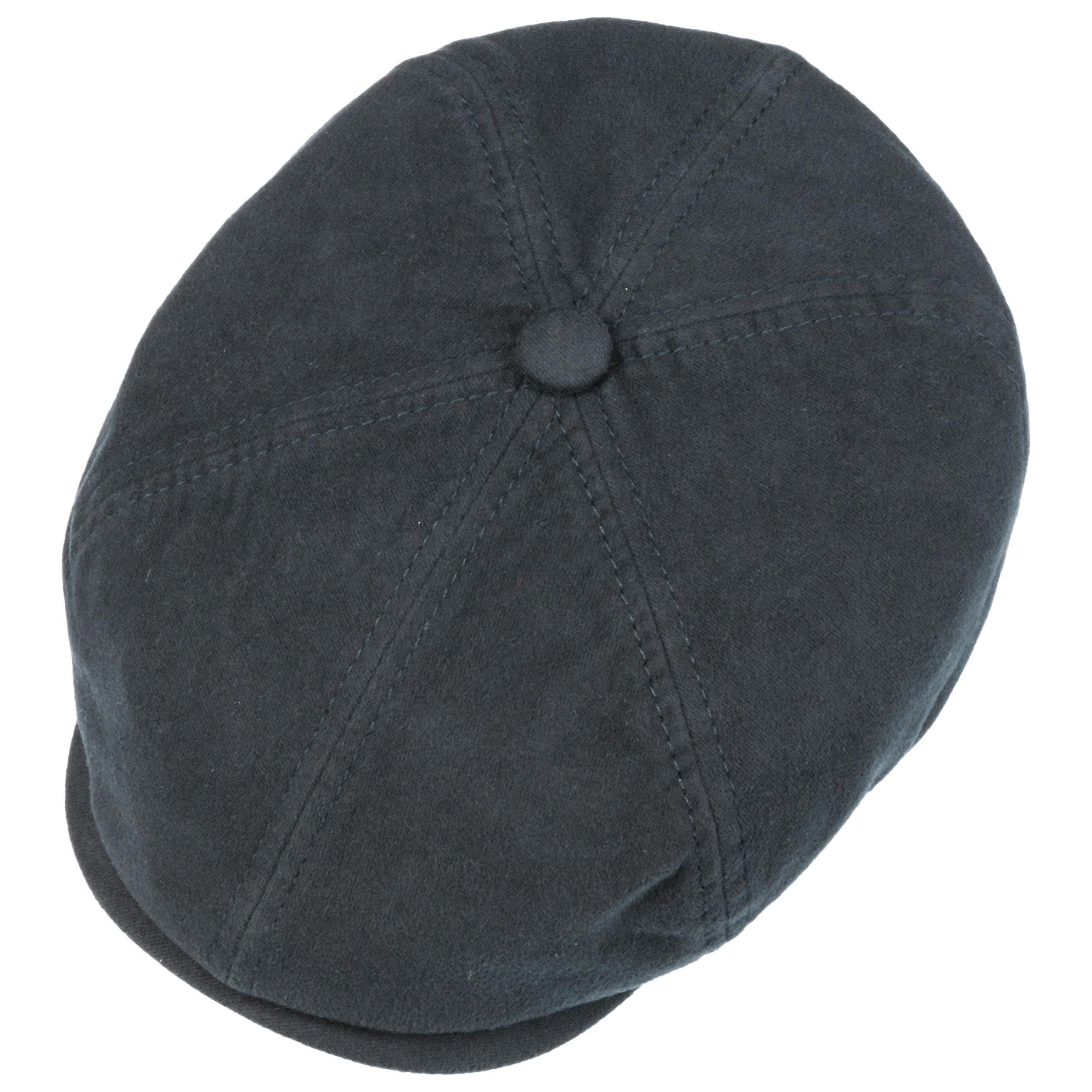 Brooklin Moleskin Flat Cap by Stetson 79,00