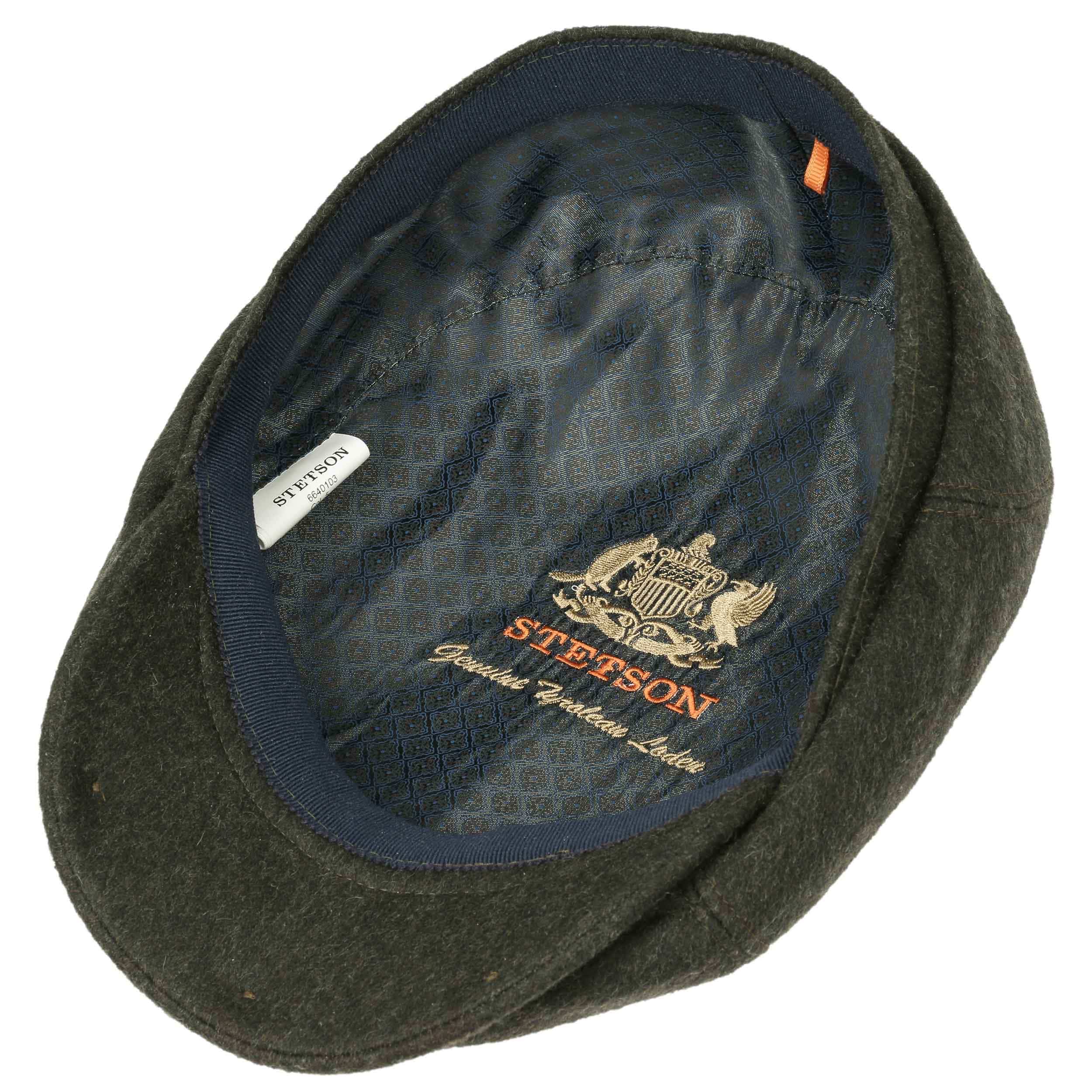 Brooklin Tyrolean Flat Cap by Stetson - 99,00