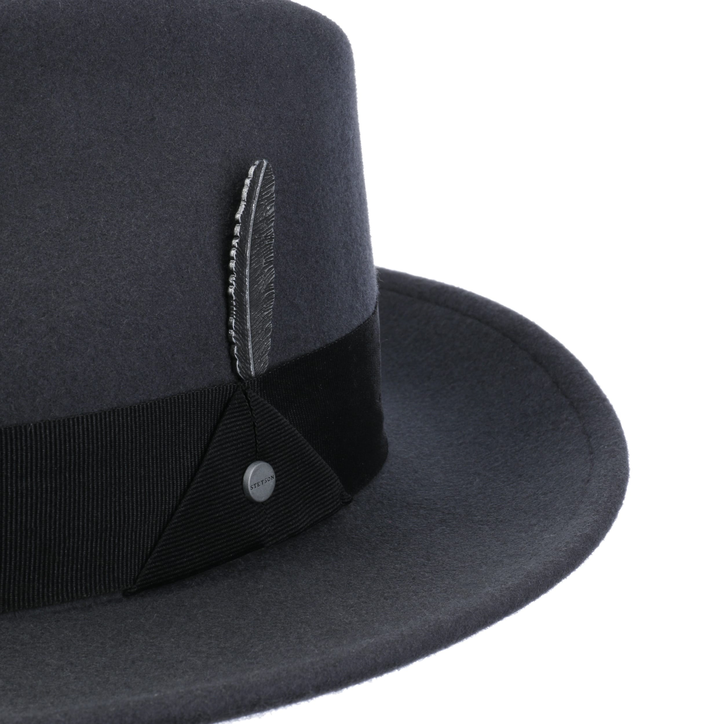 Burdock Fedora Wool Hat By Stetson - 129,00