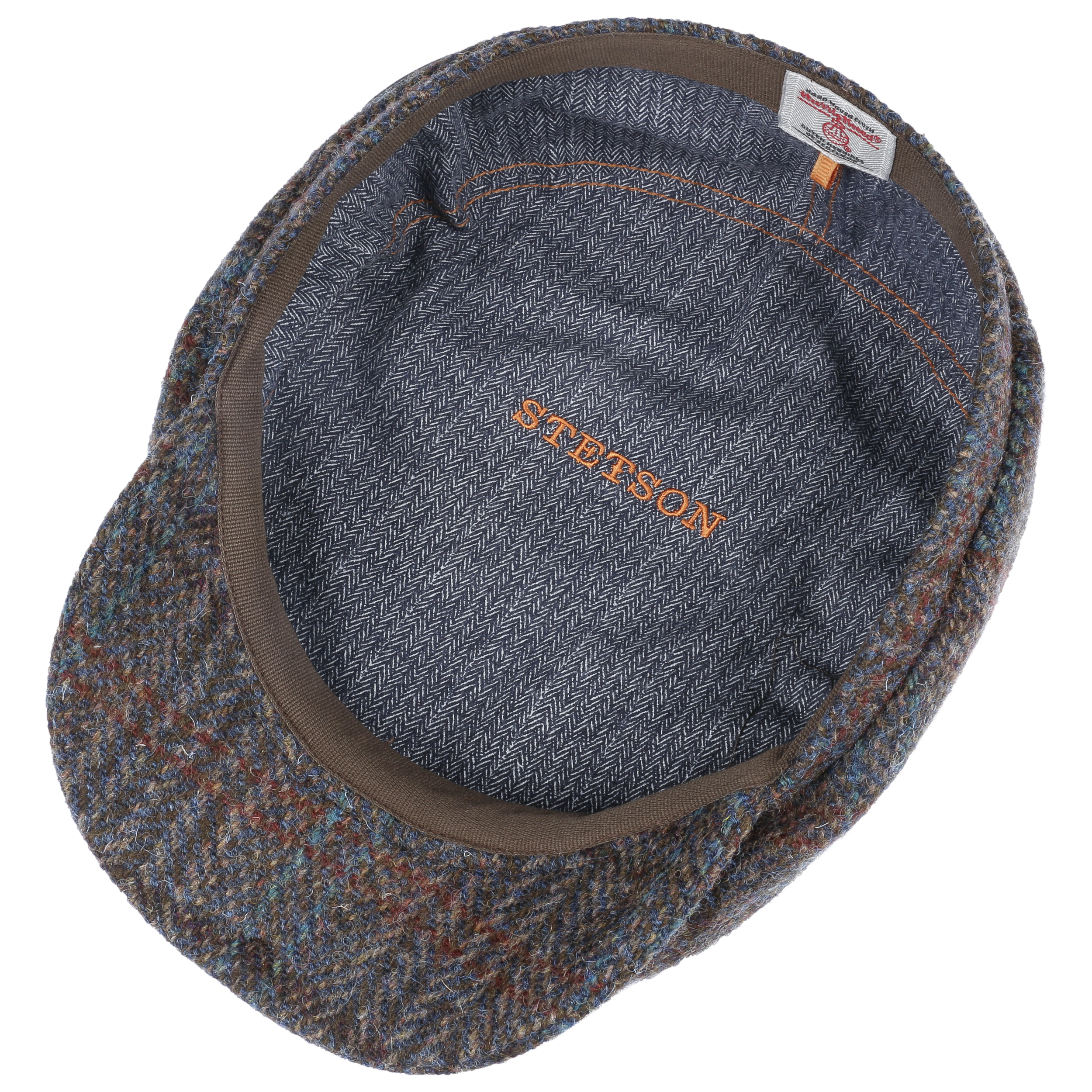 Burnet Harris Tweed Flat Cap by Stetson --> Shop Hats, Beanies & Caps ...