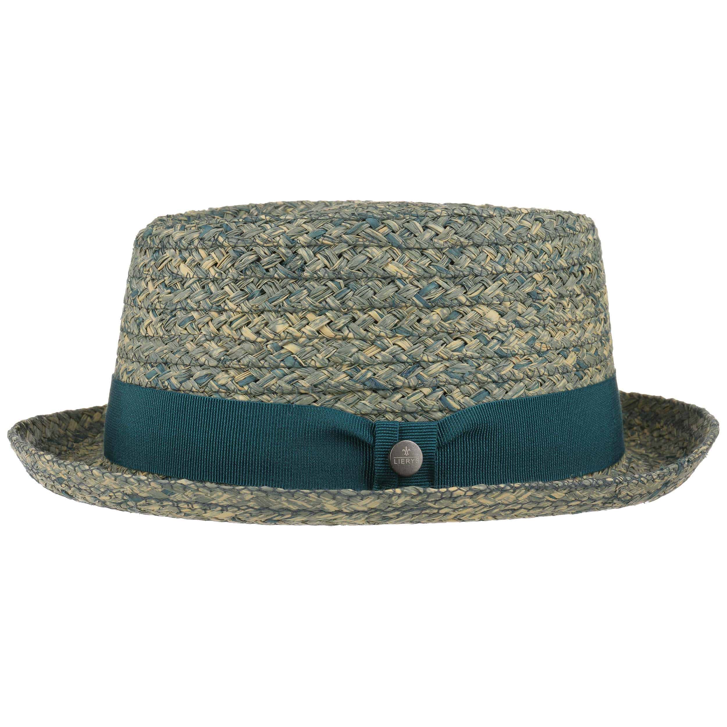 DASMARCA Summer Porkpie Straw Hat