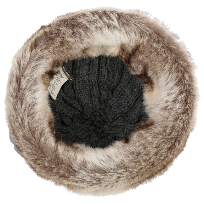 Cable Knit Faux Fur Beanie by Barts 