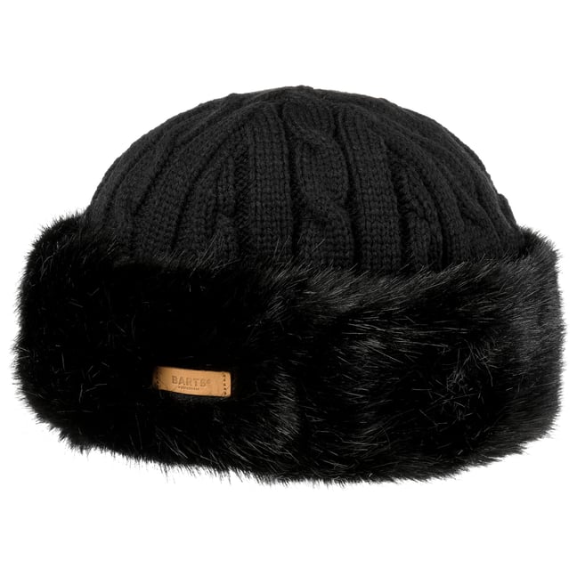 帽子 perverze Fluffy-trim Mesh Knit Cap PERVERZE Fluffy-trim Mesh Knit Cap パーバーズ フルッフィトリム