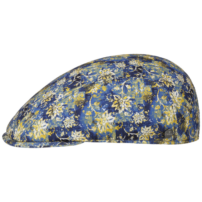 floral flat cap