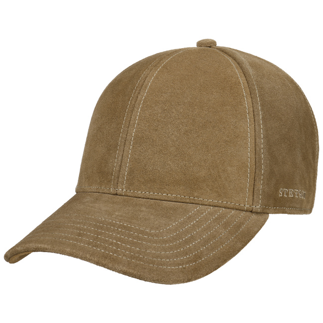 stetson leather ball cap