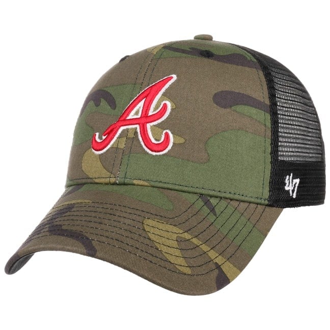 camo braves hat