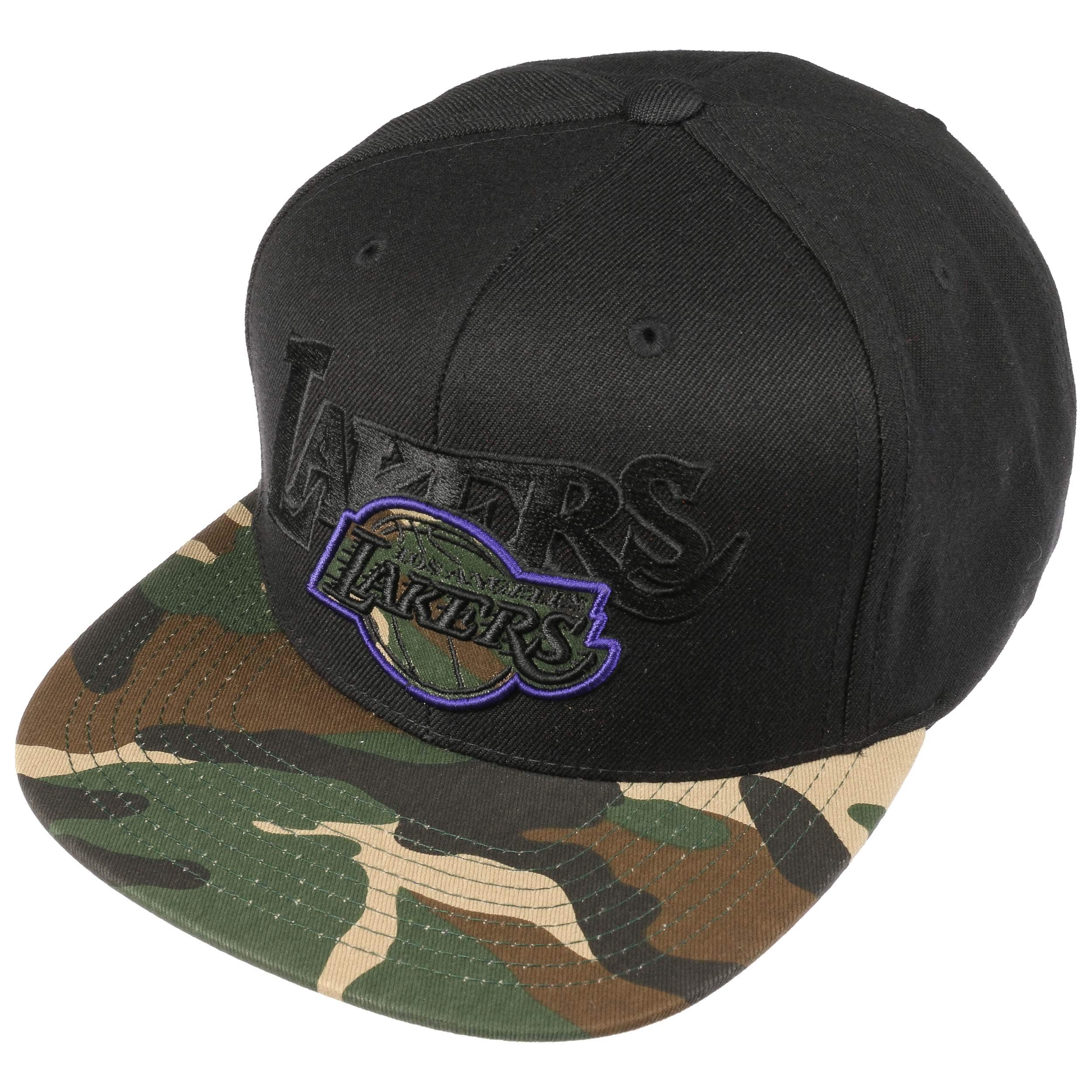 lakers camo cap