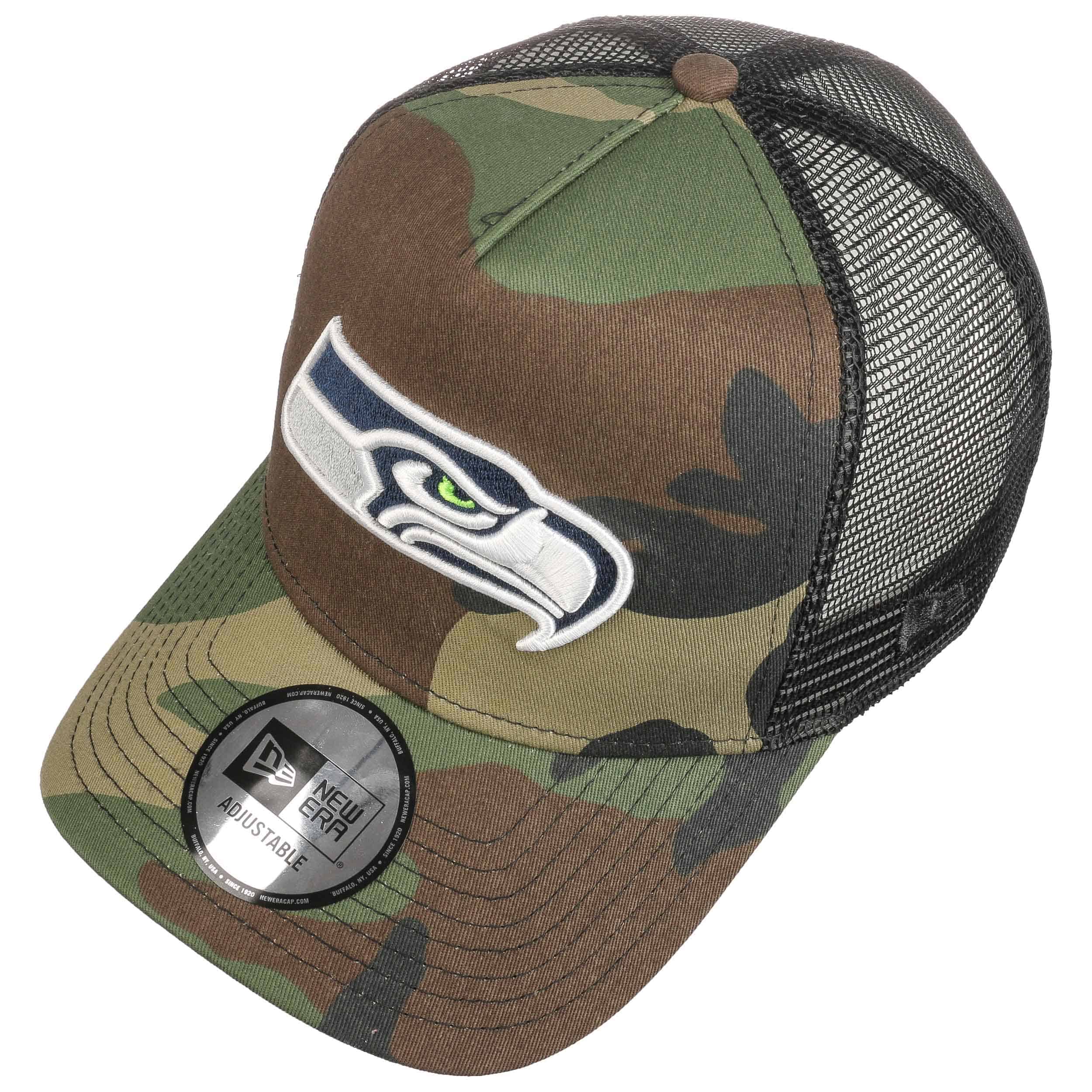 Camo Seahawks Trucker Cap by New Era - 20,95