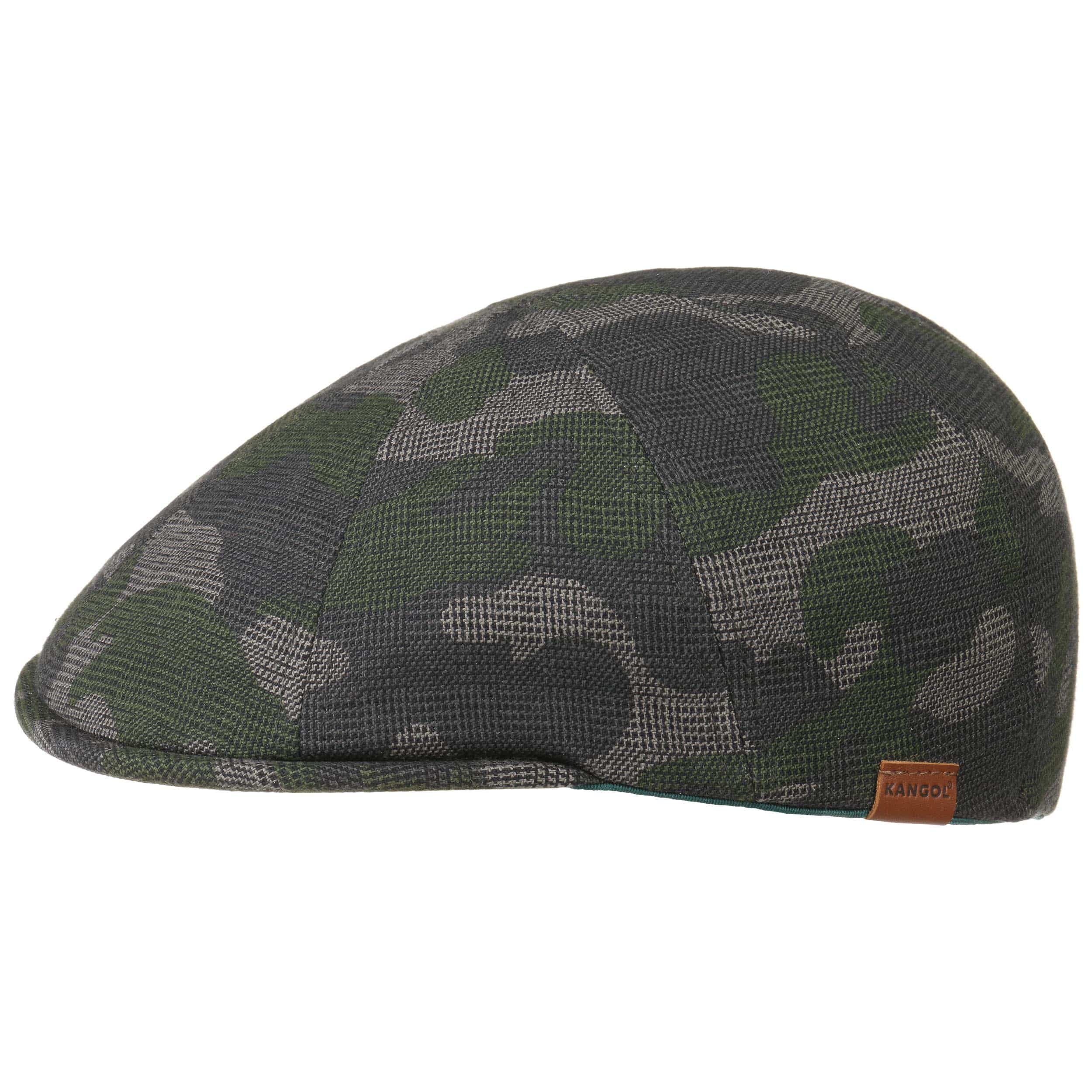 camo flat hat