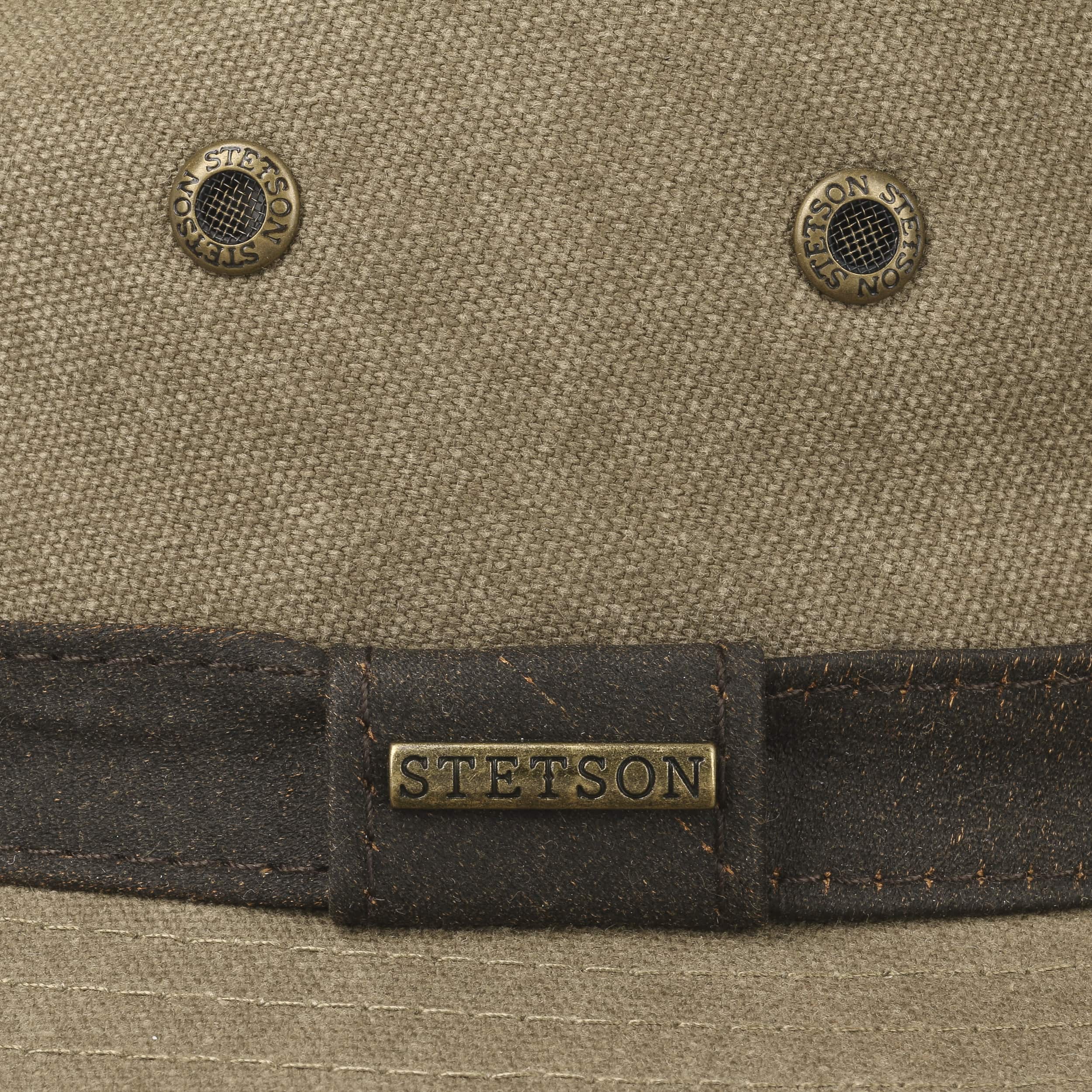 Canvas Traveller Cotton Hat by Stetson - 65,00