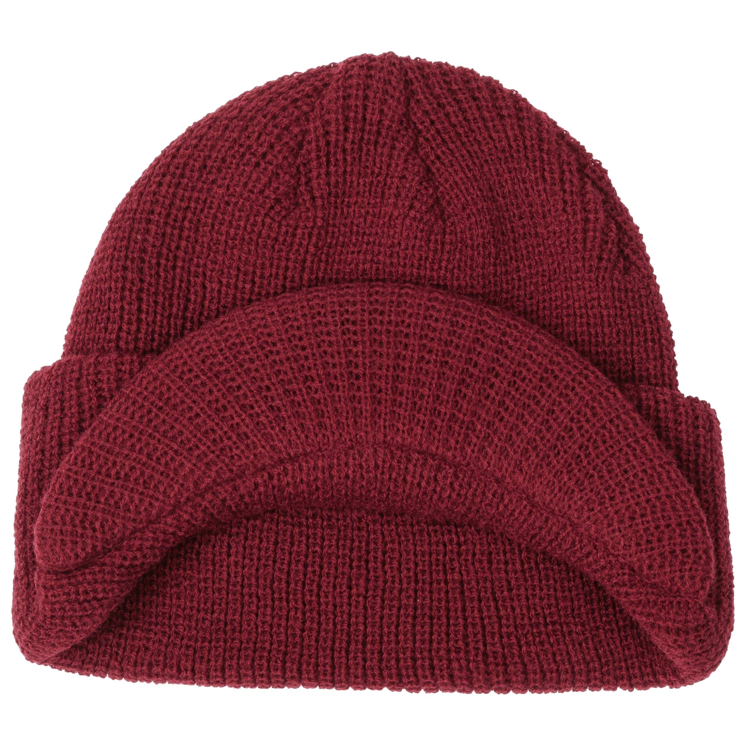 ladies peaked beanie hats