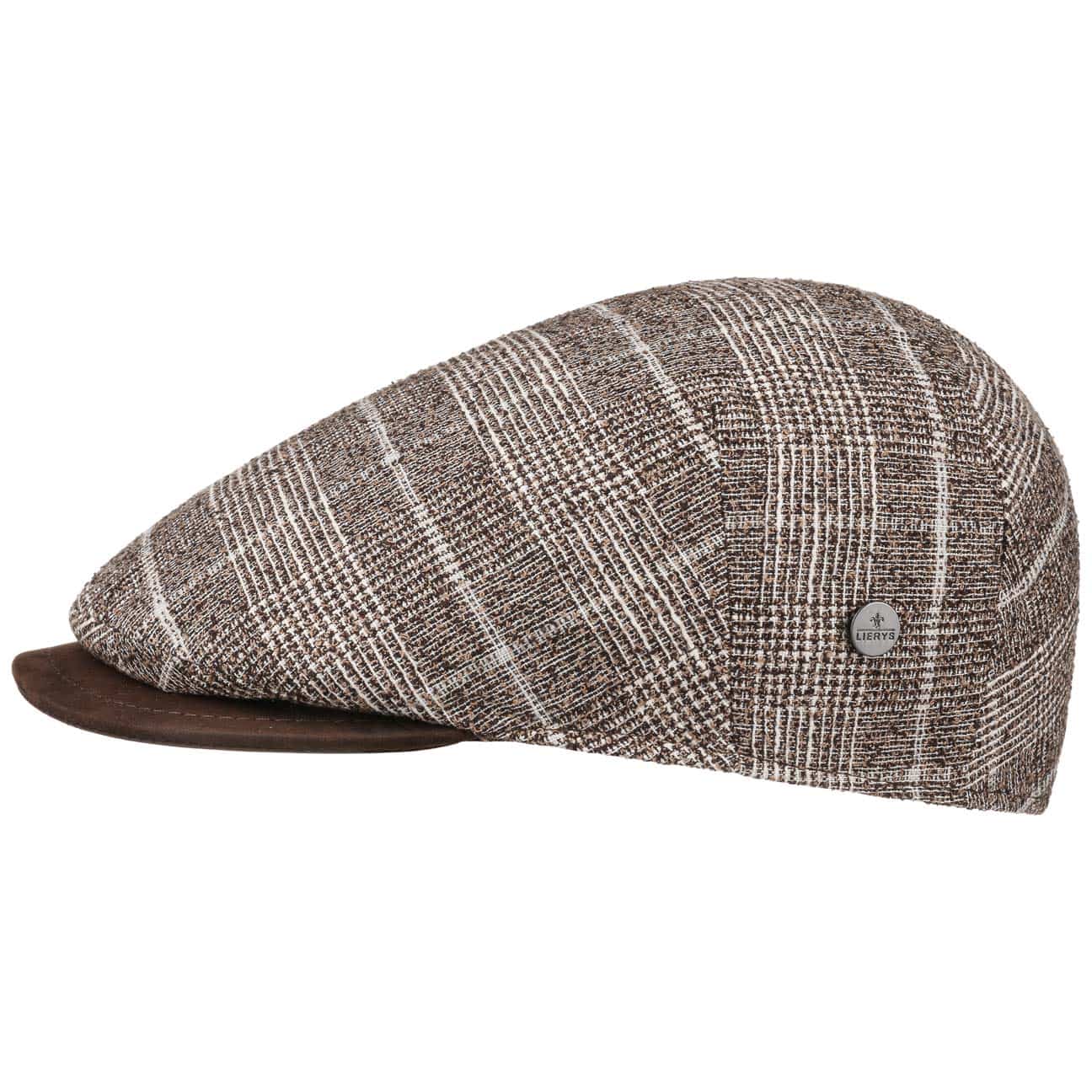 Capri Bic Mélange Flat Cap by Lierys - 22,95