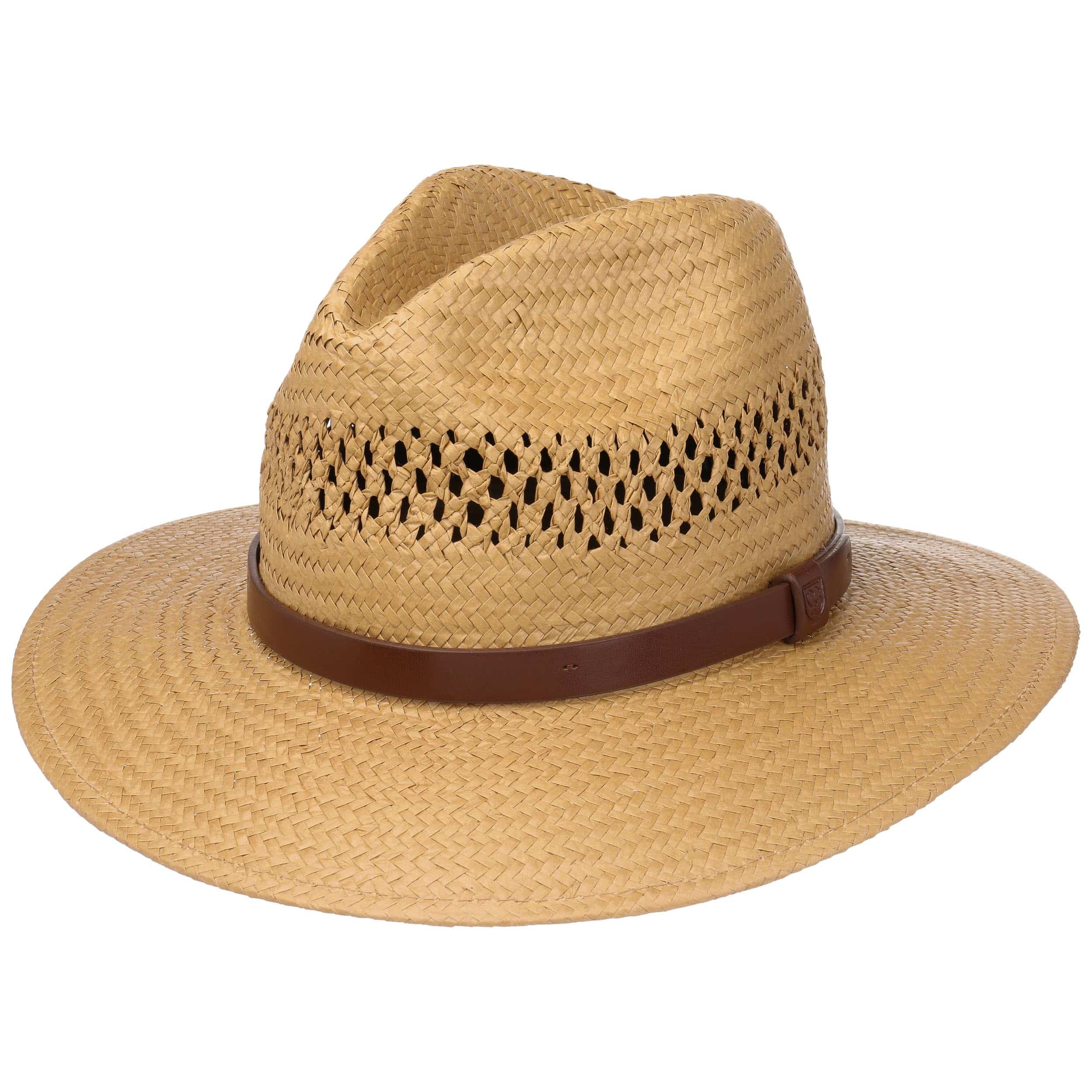 Case Straw Fedora Hat by Brixton - 77,95 €