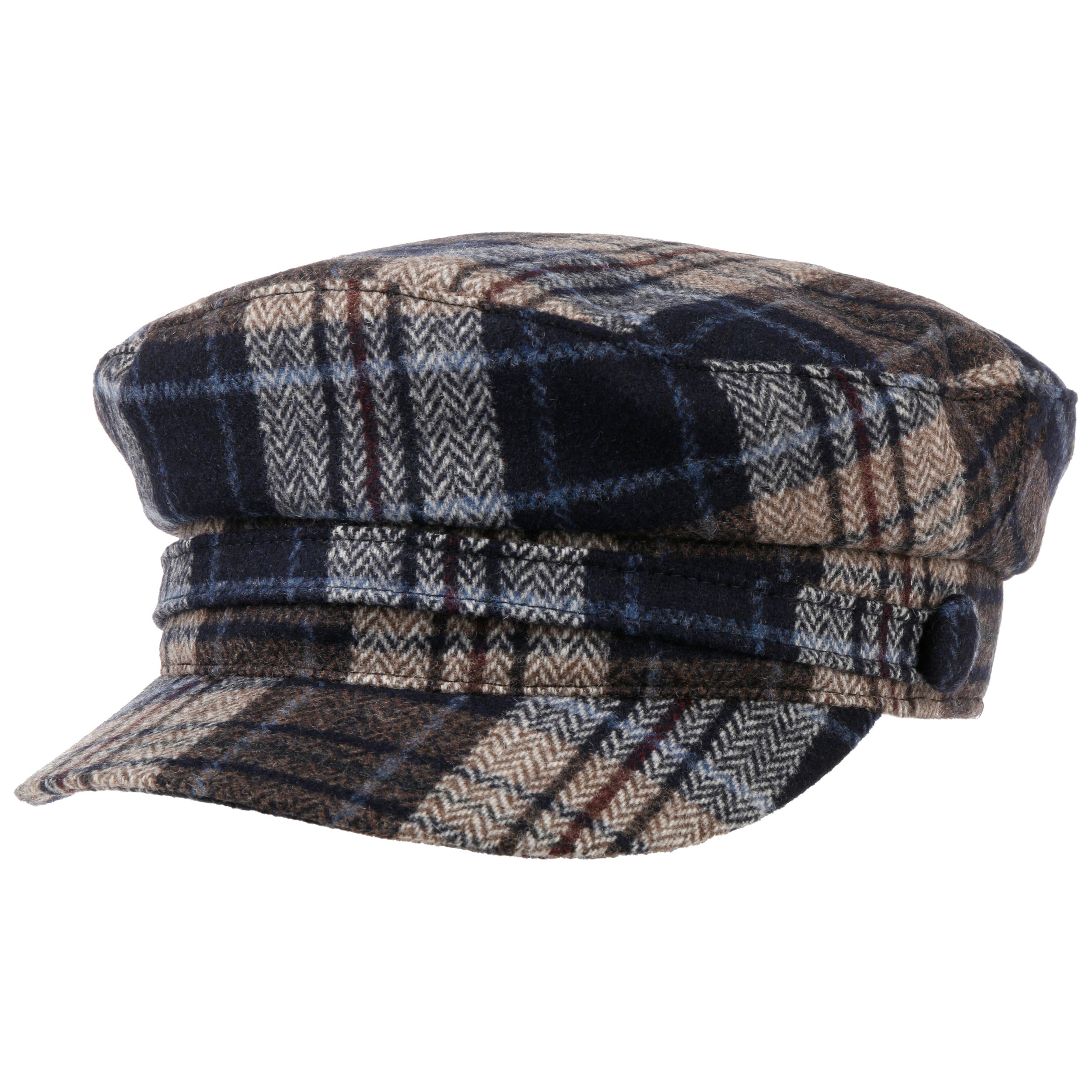 Casenta Wool Check Fisherman´s Cap by 