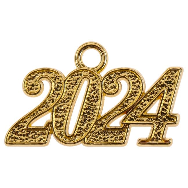 2024 Graduation Tassel, 2024 Graduation Cap Tassel, 2024 Tassel Graduation  with 2024 Year Gold Charms for Graduation Cap, Tassel Accessories for