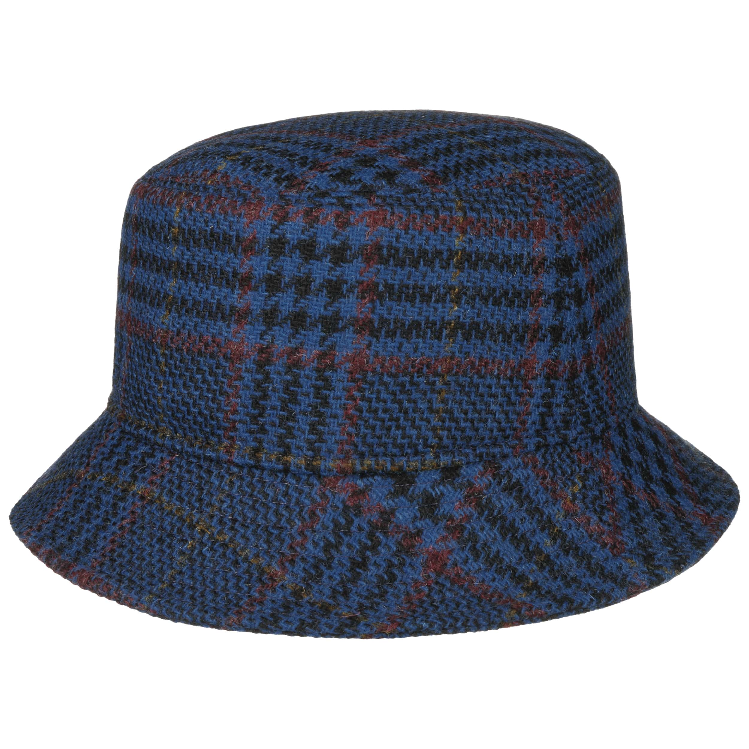 Check Bucket Wool Hat by Borsalino