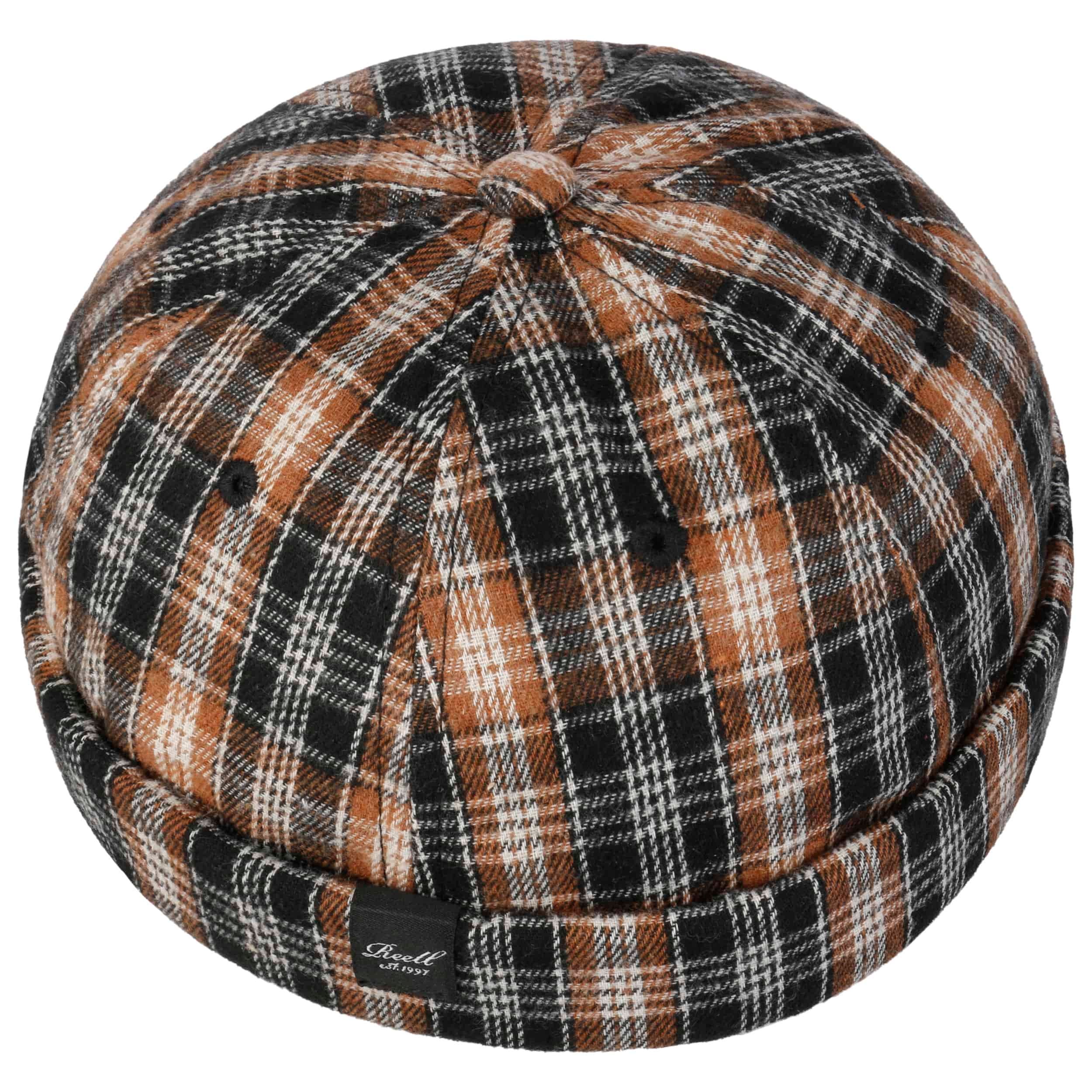 Hat Check Check Cotton Docker Hat by Reell --> Shop Hats, Beanies & Caps online ...