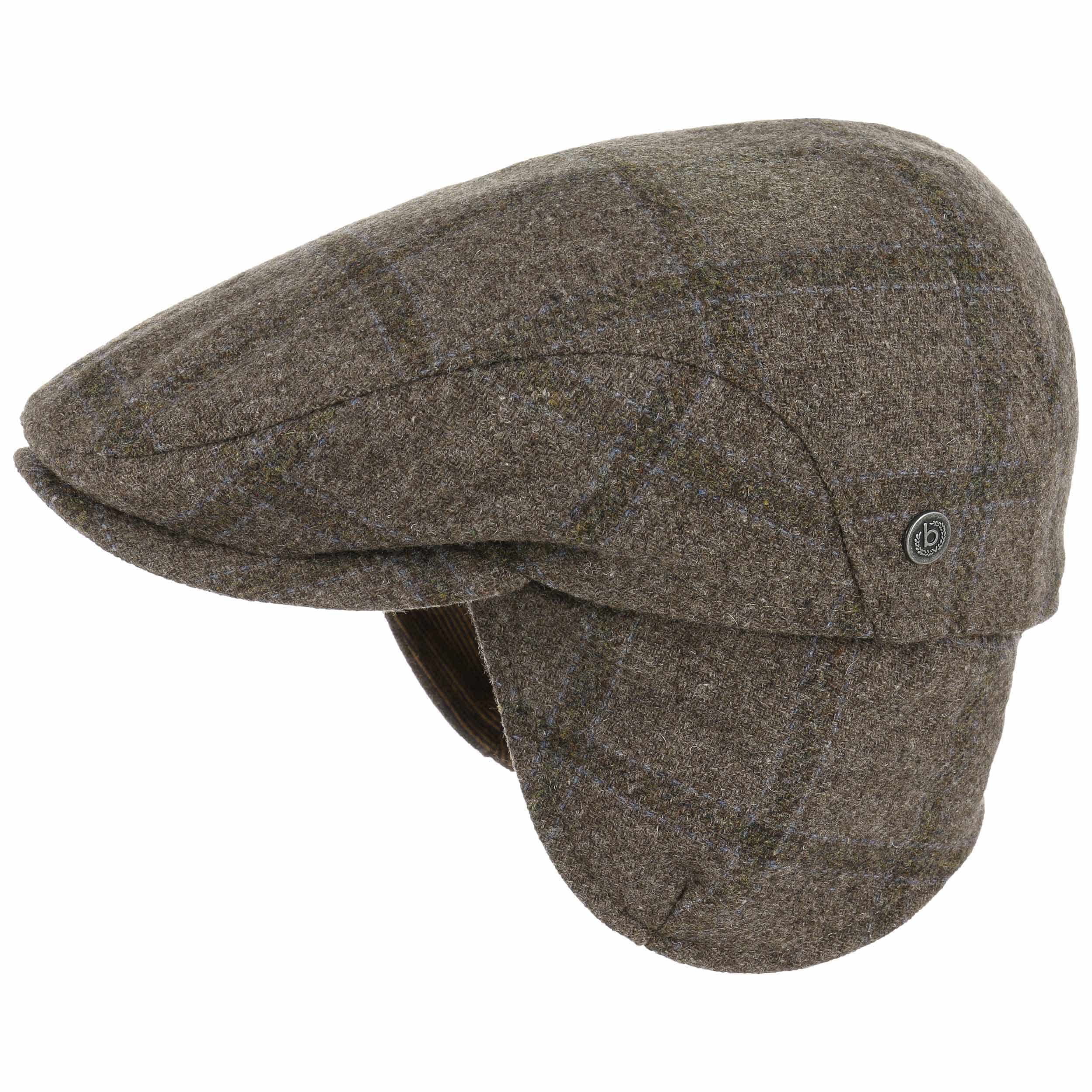 bugatti flat cap with ear flaps