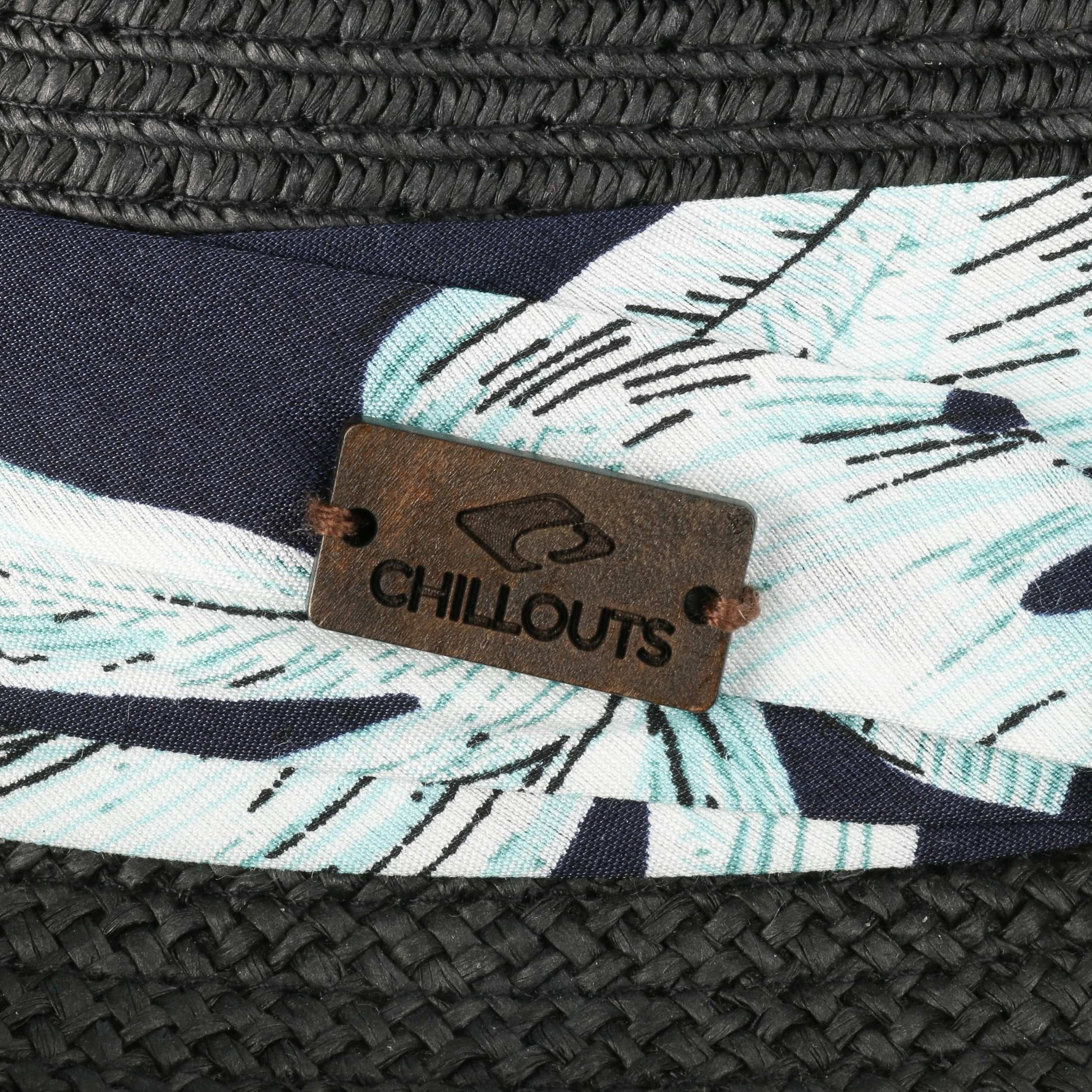 CHILLOUTS Chicago Player Strohhut – Sommerhut Aus Papierstroh, Mit Verstellbarem Band Für Perfekten Sitz