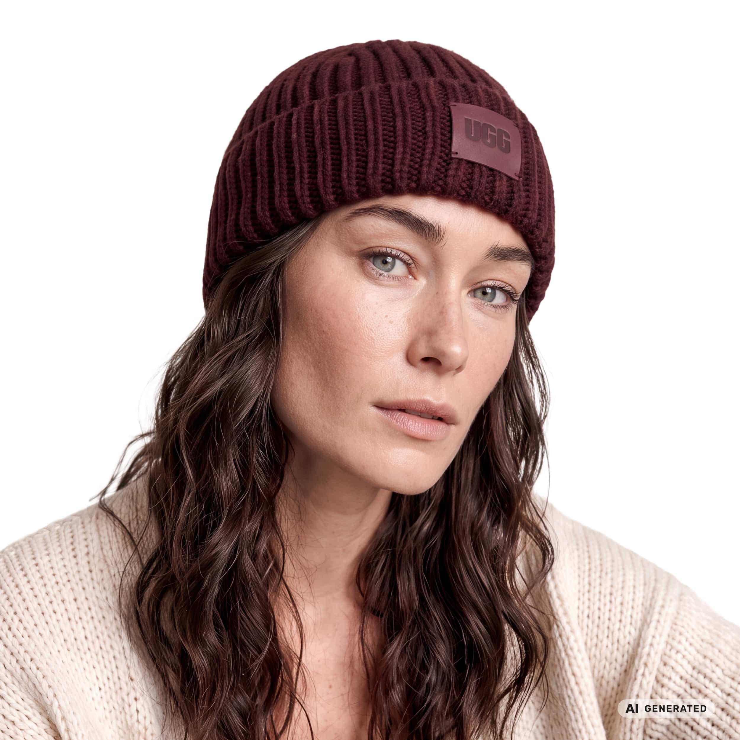 Chunky Rib Beanie Hat by UGG - 62,95 €