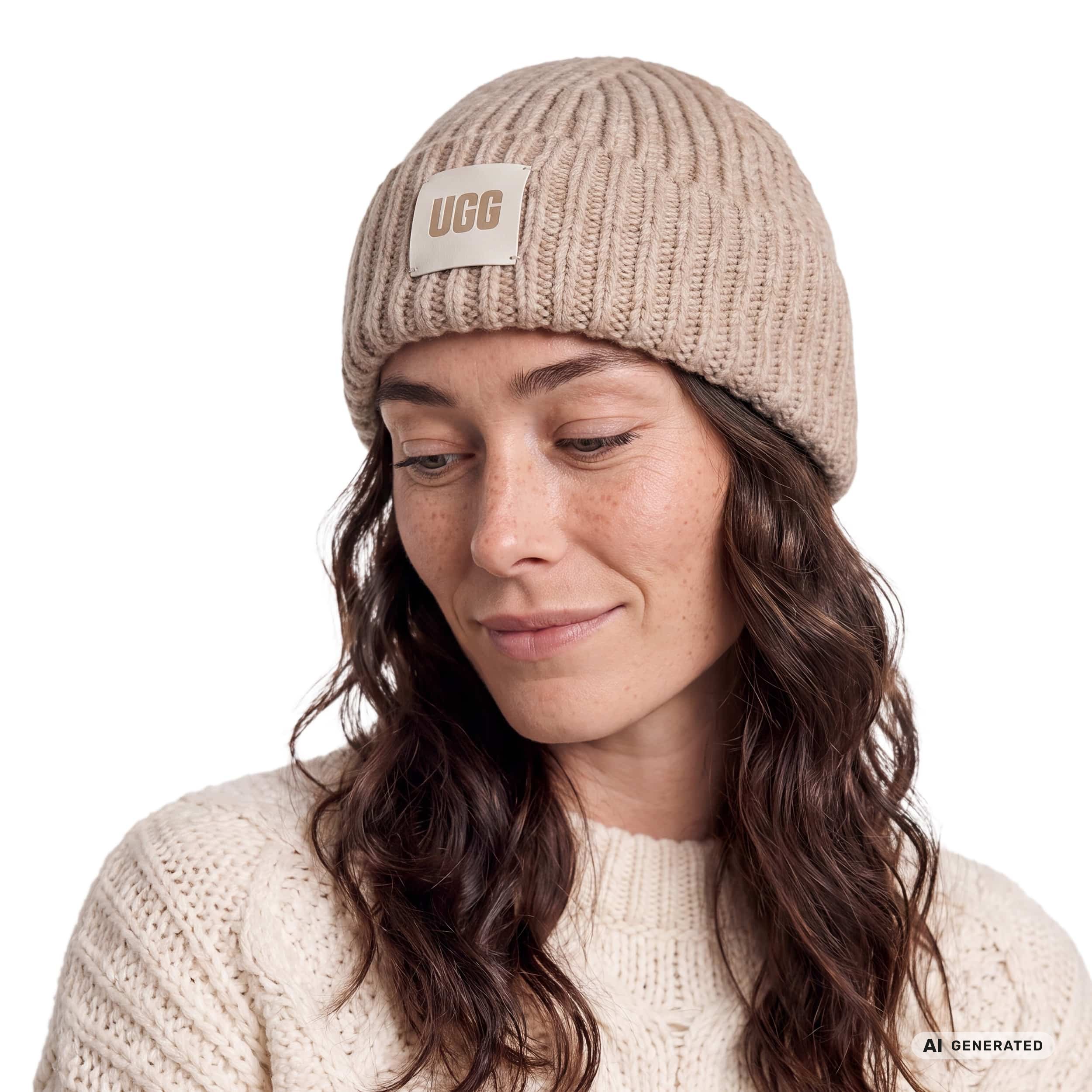 Chunky Rib Beanie Hat by UGG - 62,95 €
