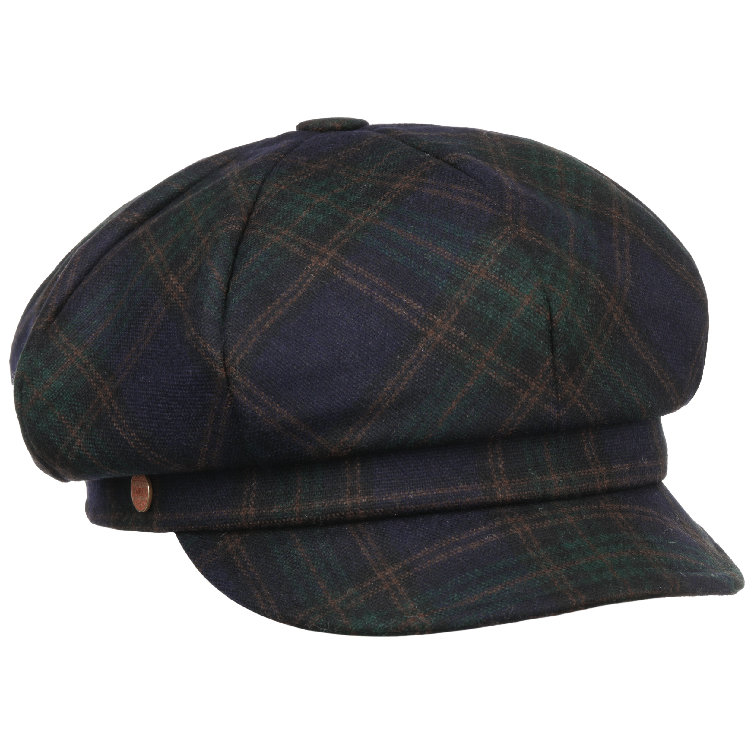 Cia Check Newsboy Cap by Mayser - 53,95