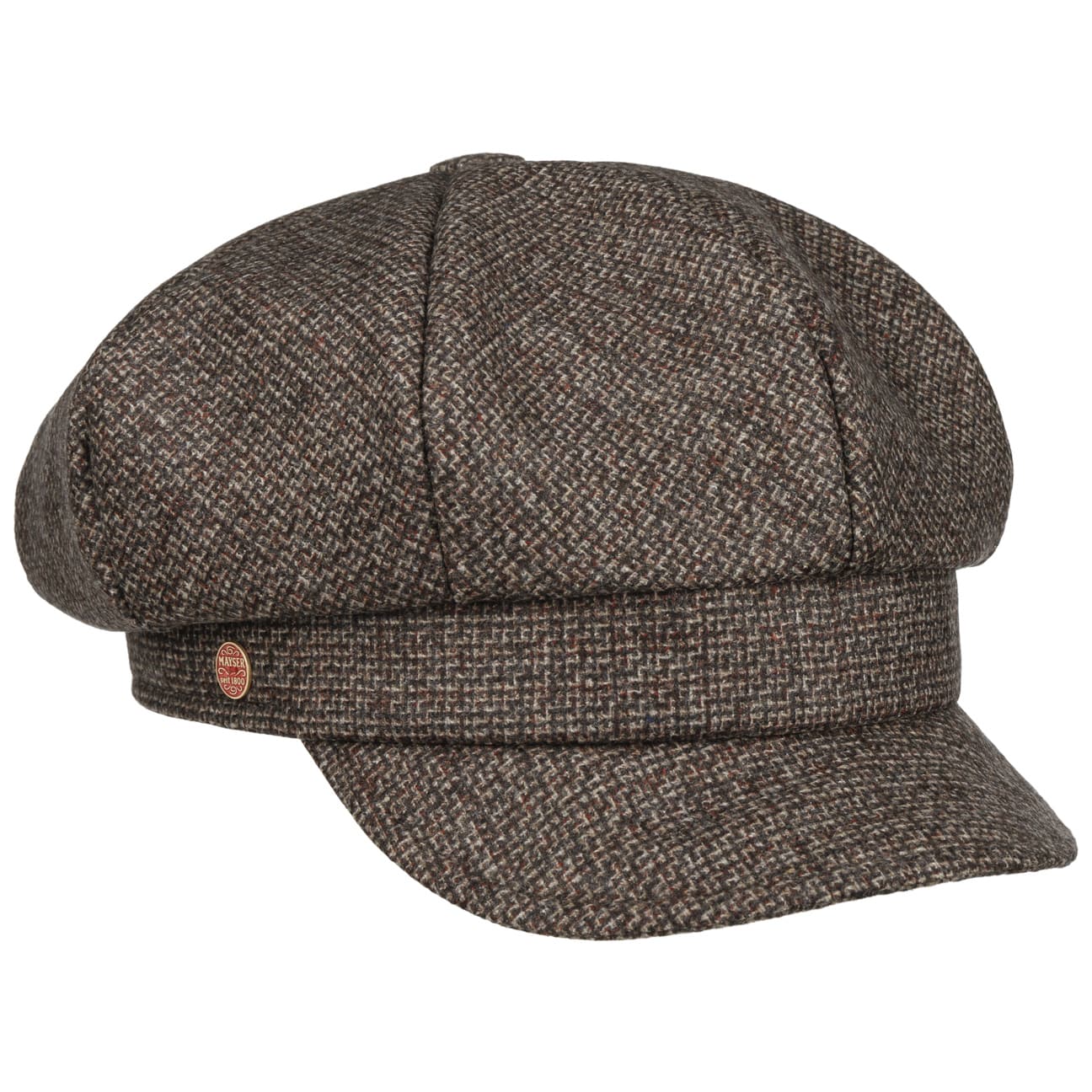 Cia Classic Tweed Newsboy Cap by Mayser - 72,95 €