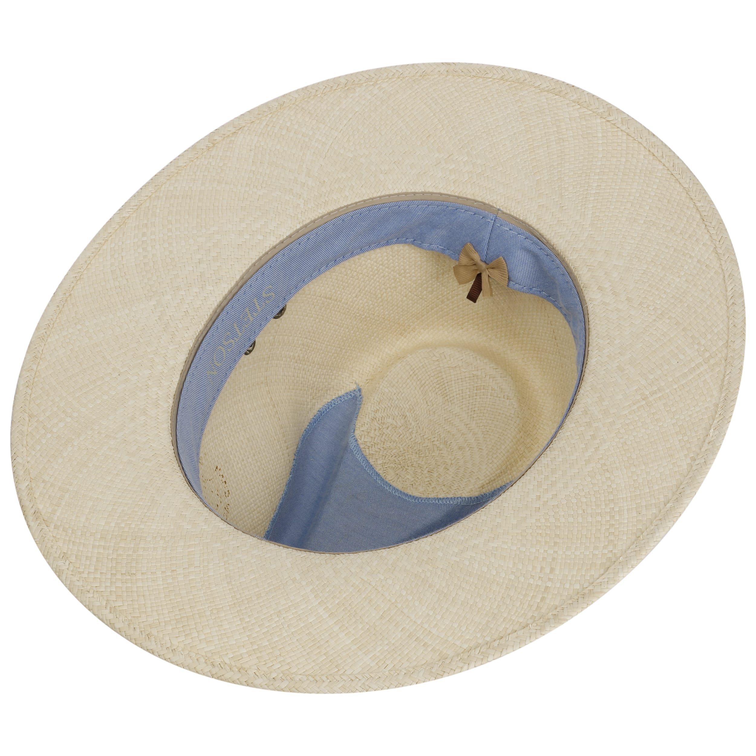 Cappello Stetson Open Road In Paglia - Western Style Unisex Per Uomo E Donna, Made In USA - Foto 6