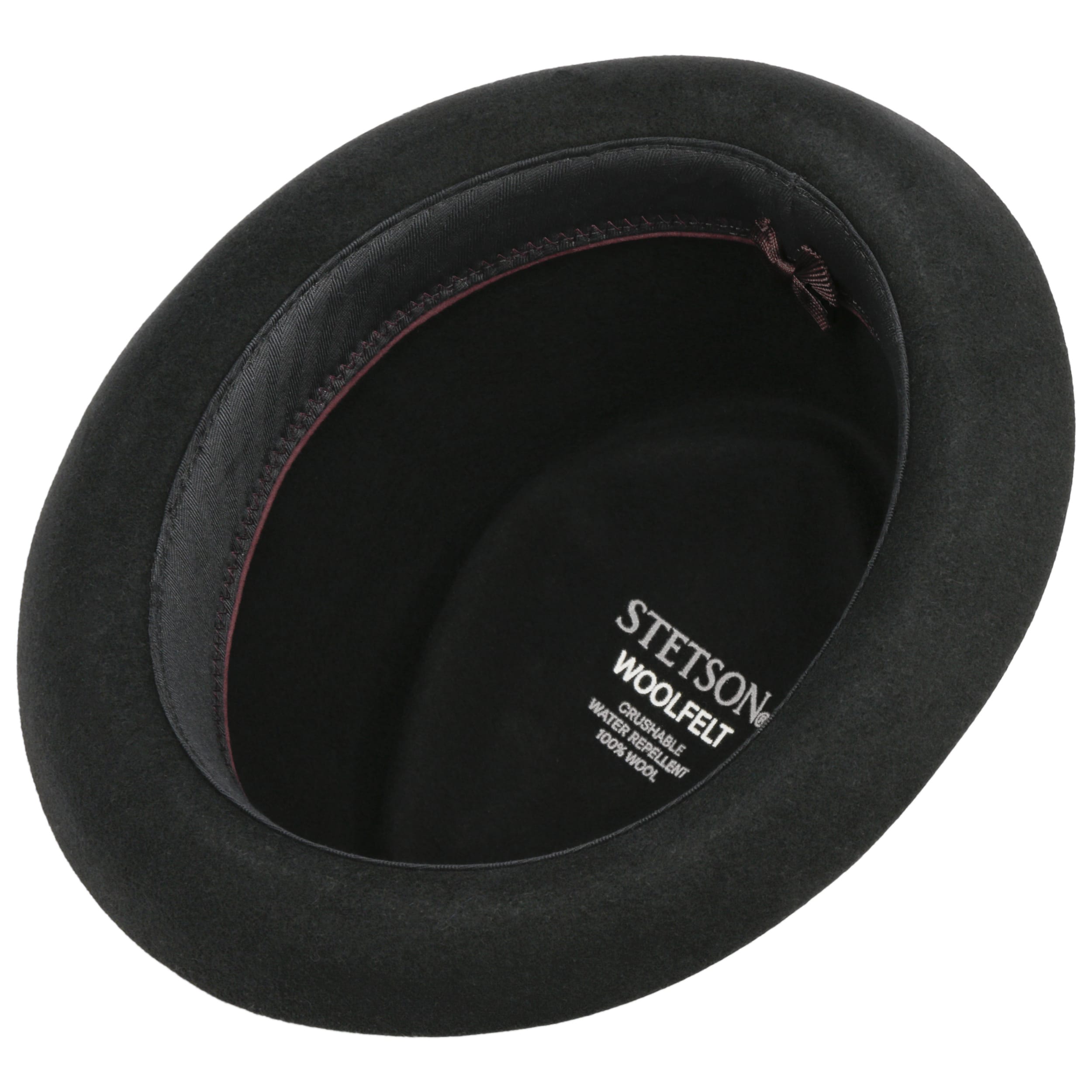 Classic Diamond Crown Wool Hat by Stetson - 119,00