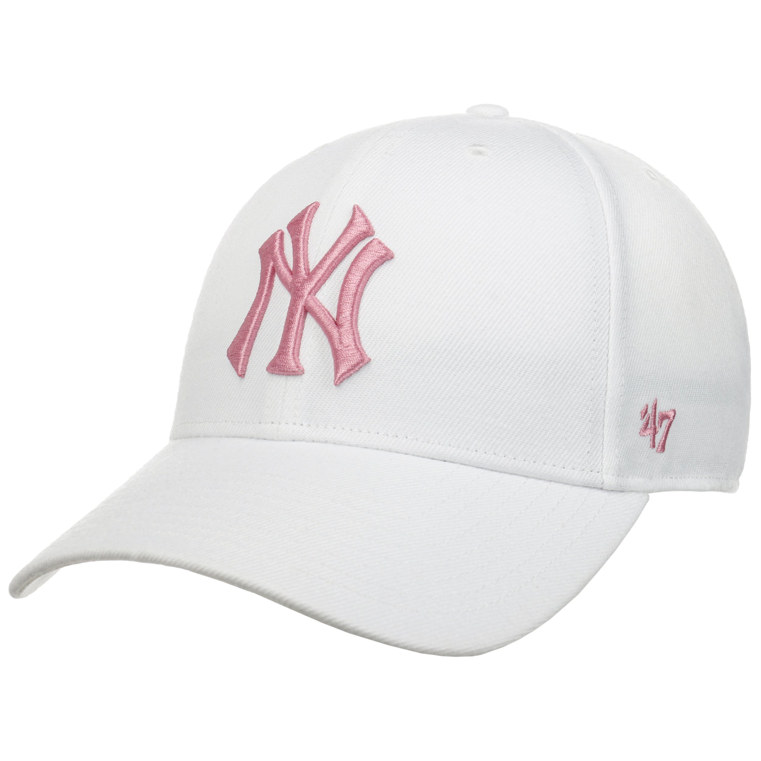 Pink and White New York Yankees '47 Brand Baseball Hat – Drift
