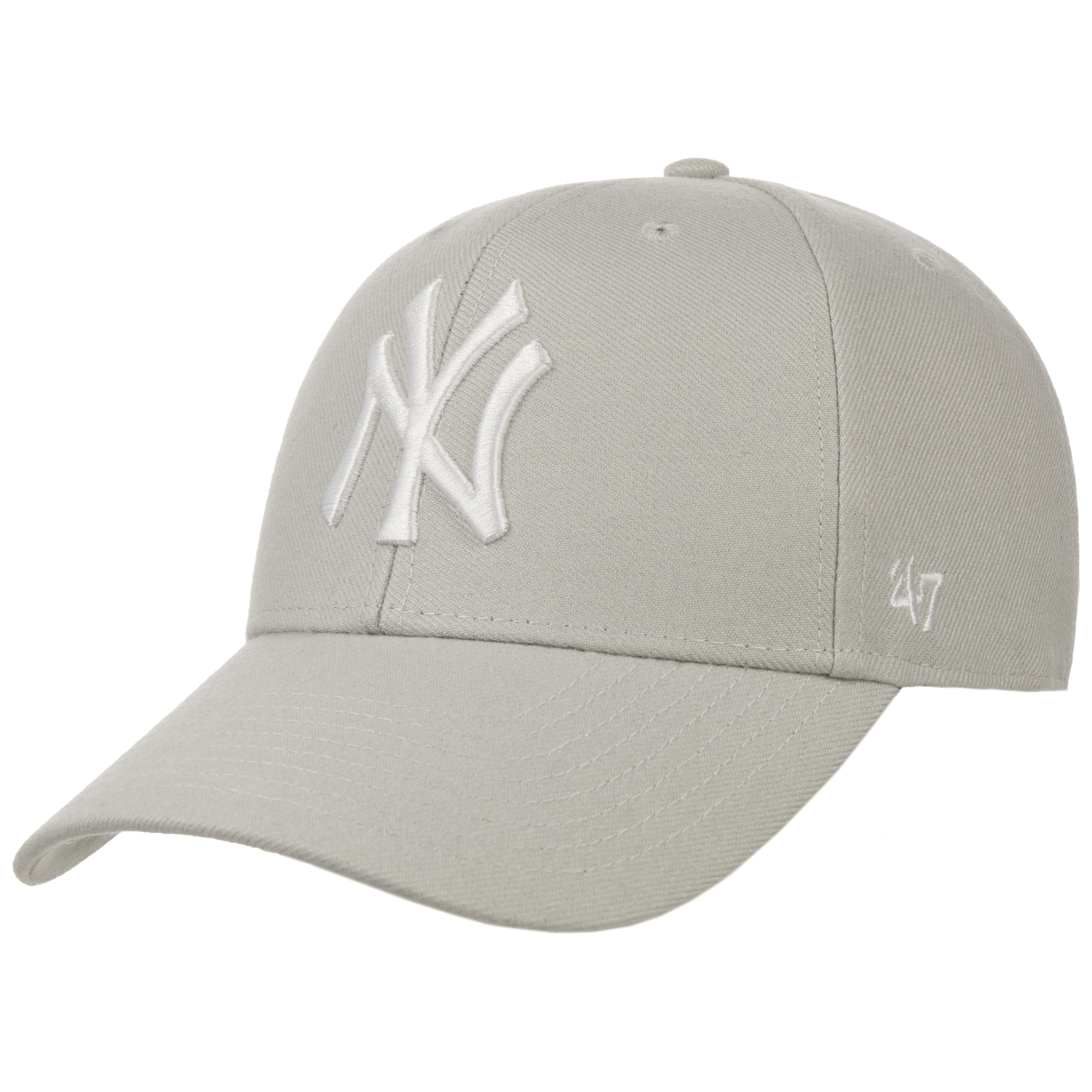 47 MVP ADJUSTABLE HAT. MLB. NEW YORK YANKEES. GRAY.
