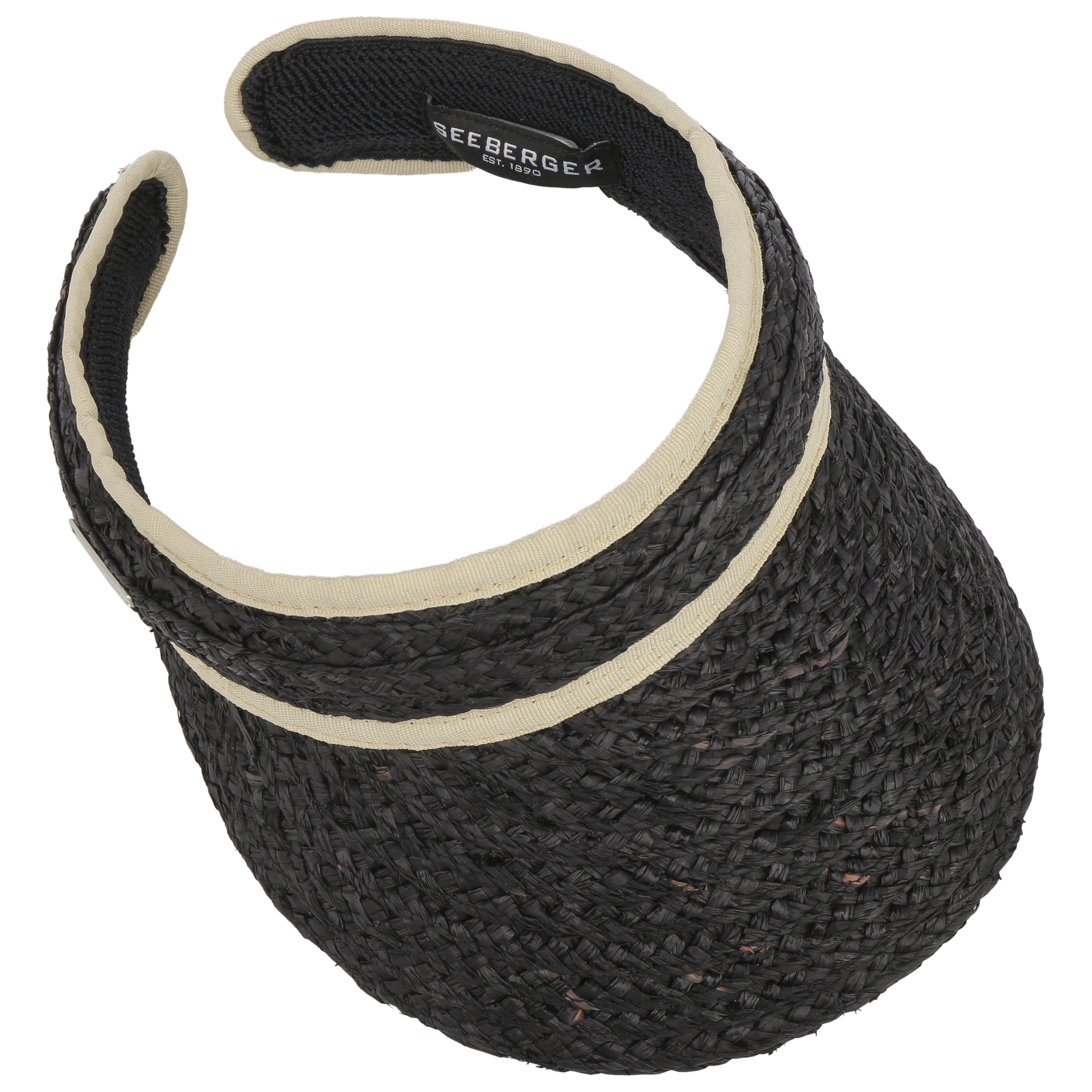 Classic Raffia Sun Visor by Seeberger - 42,95 €