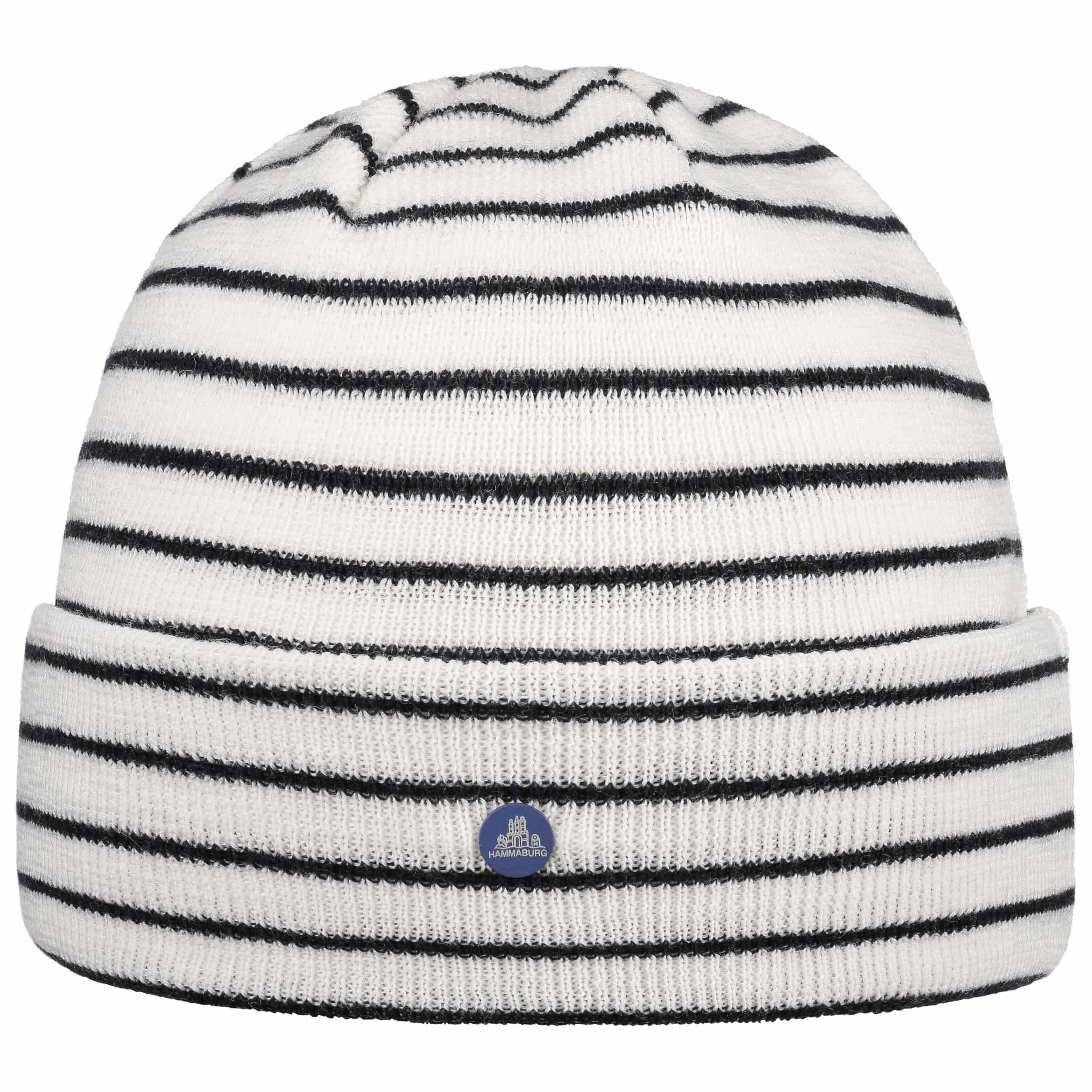 striped beanie hat