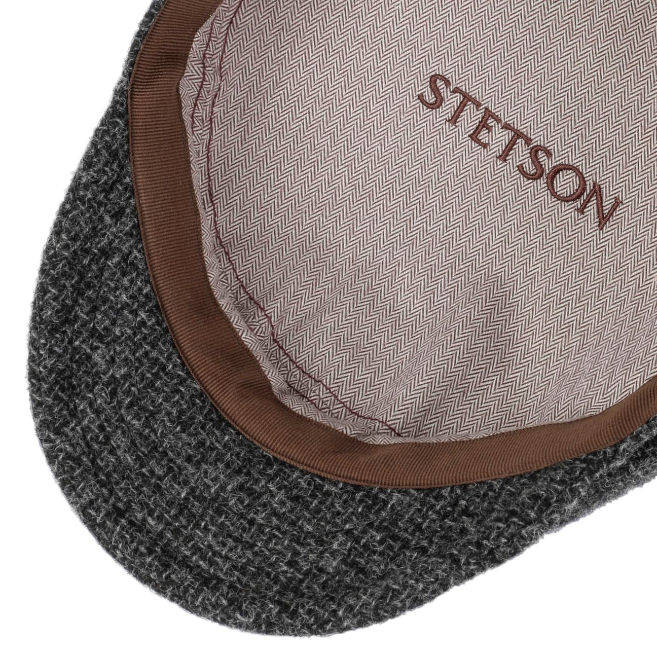Classic Tweed Newsboy Cap by Stetson - 89,00