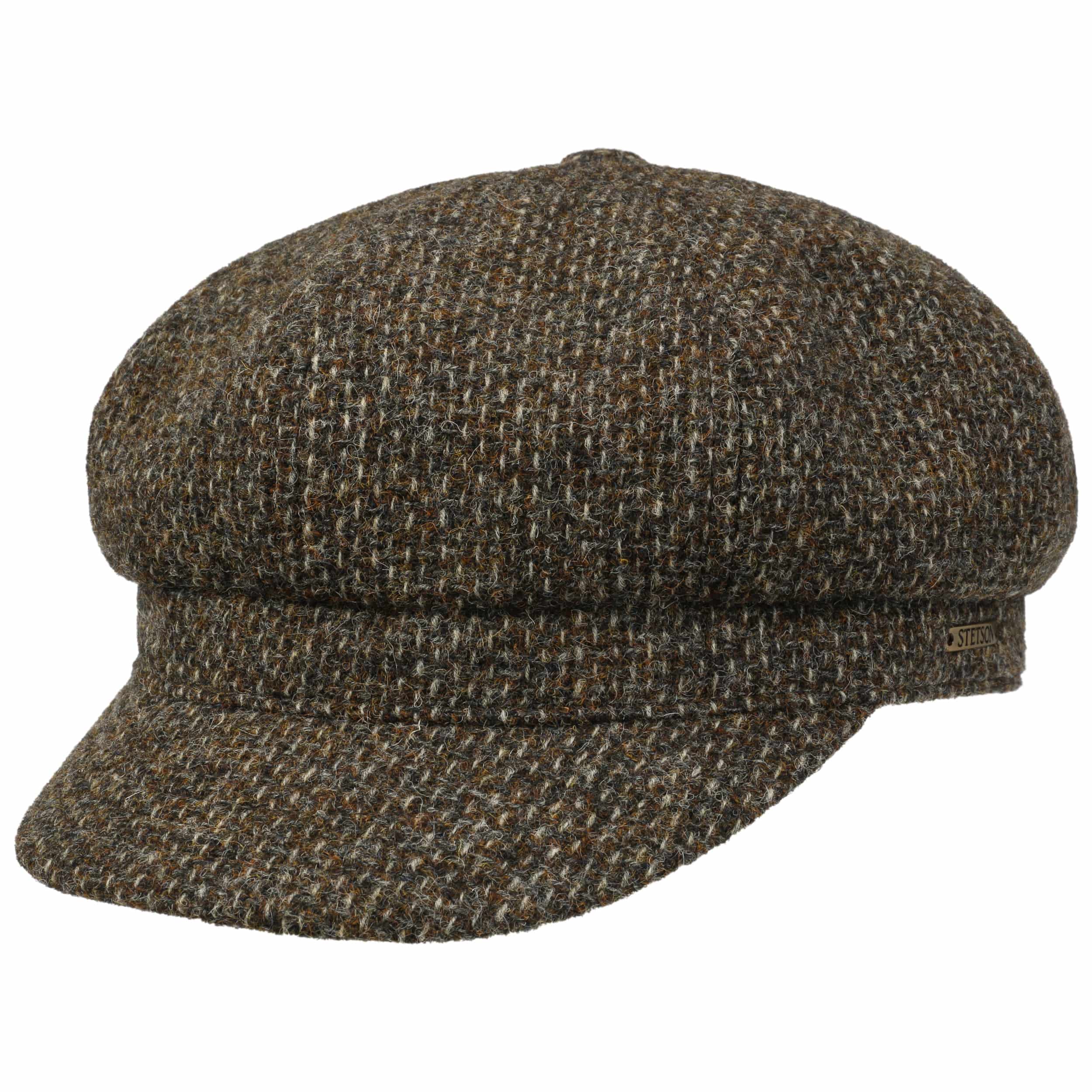 Classic Tweed Newsboy Cap by Stetson - 89,00