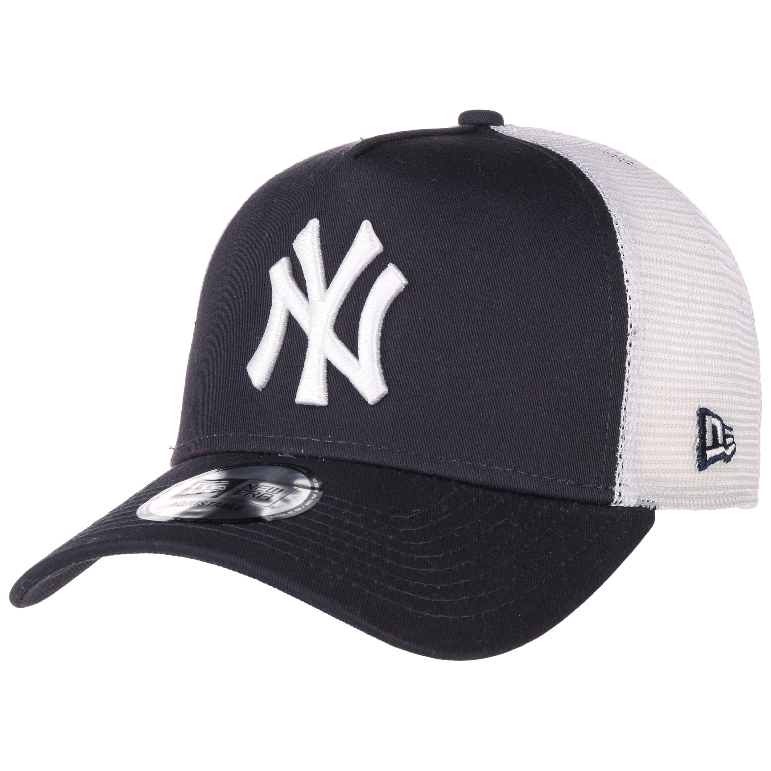 NY Yankees New Era Navy Clean Trucker Cap