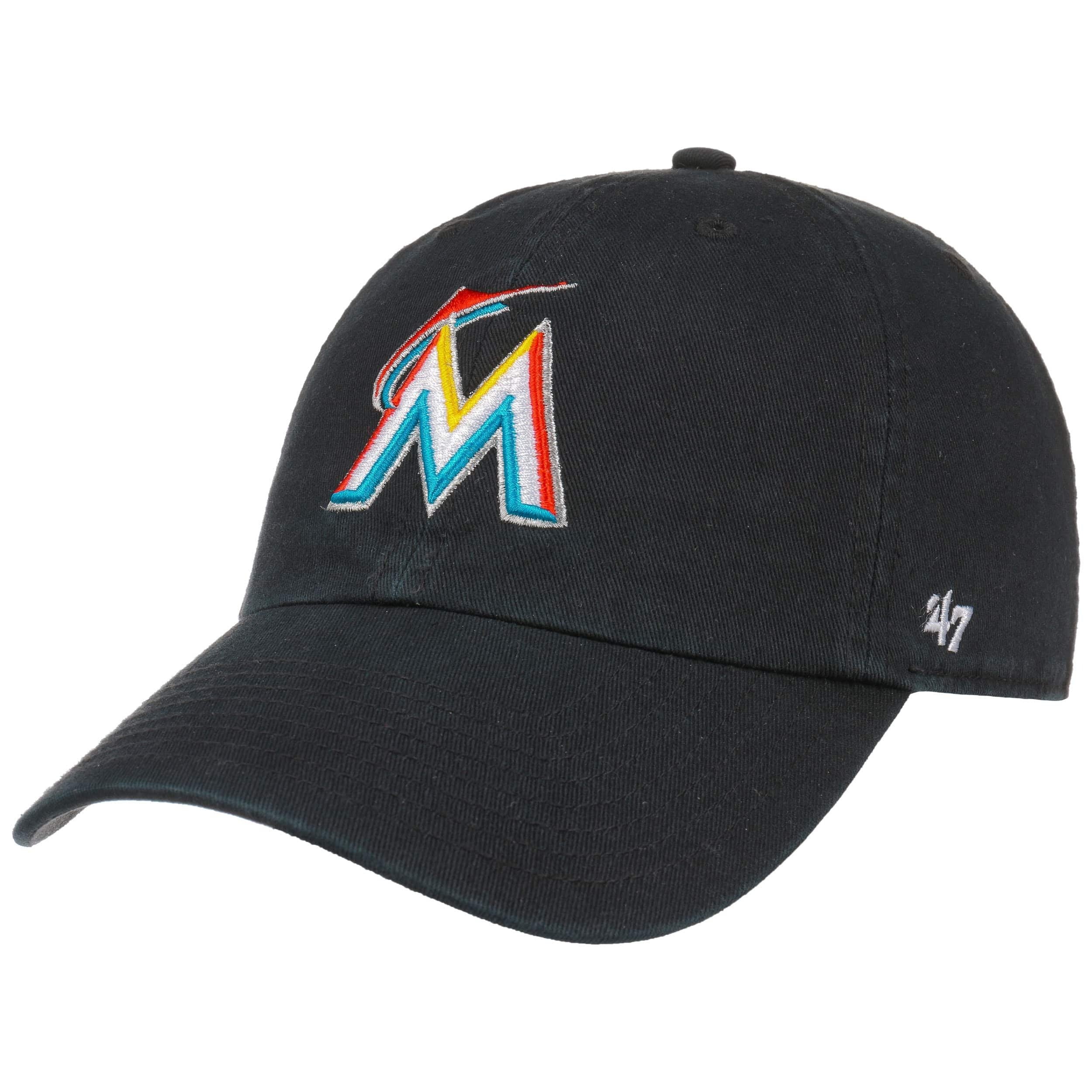 Clean Up Marlins Cap by 47 Brand
