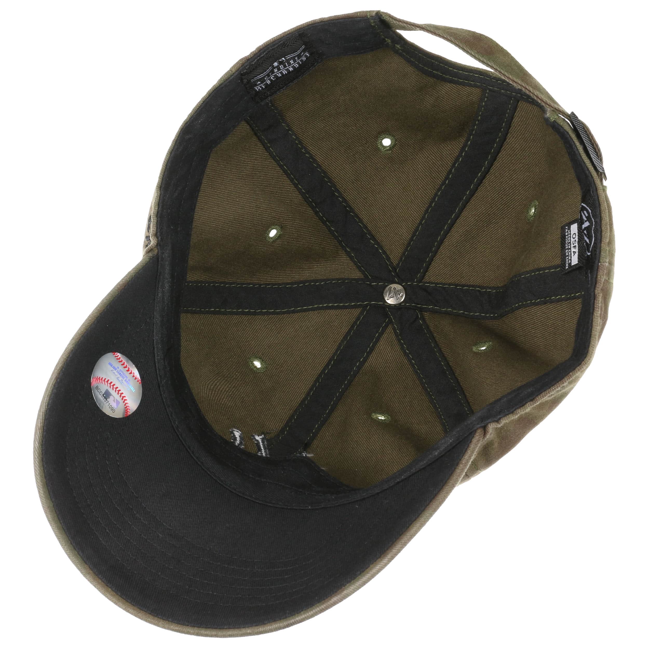 47 Brand - Cap MLB New York Yankees Clean Up, Unisex, Brown, OSFA