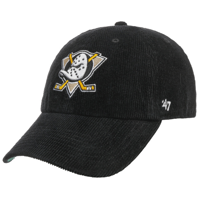 47 Unisex Anaheim Ducks ' Clean Up Hat, Black