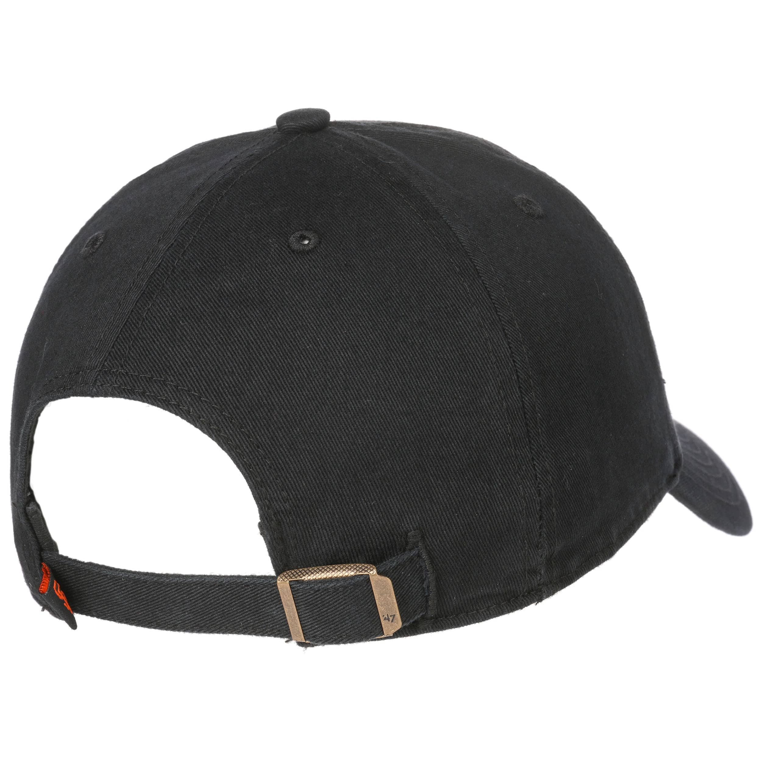 47 Brand unisex-adult San Francisco SF Giants Clean Up Hat Cap Charcoal  Gray/Black