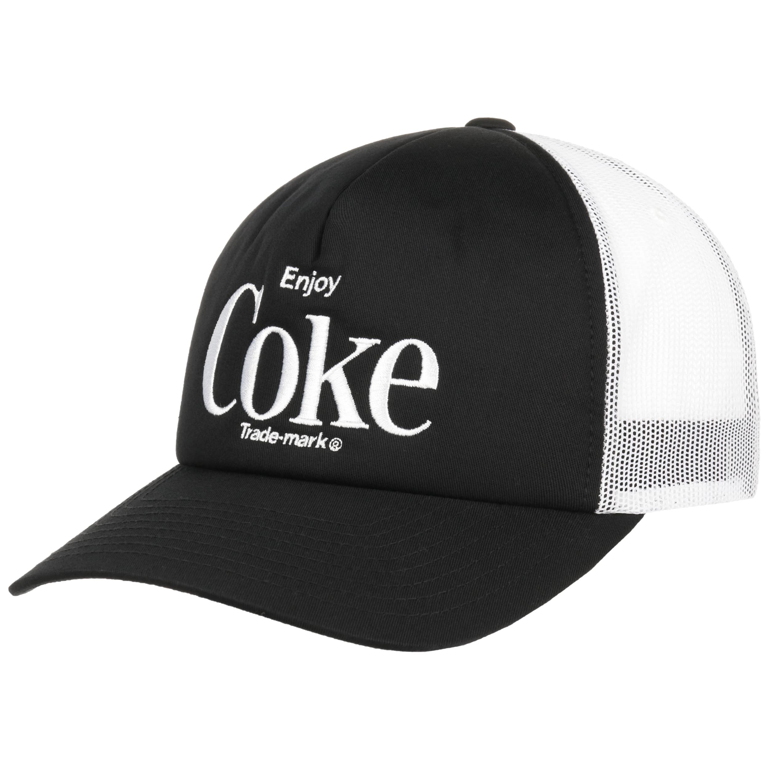 Black coca cola store hat