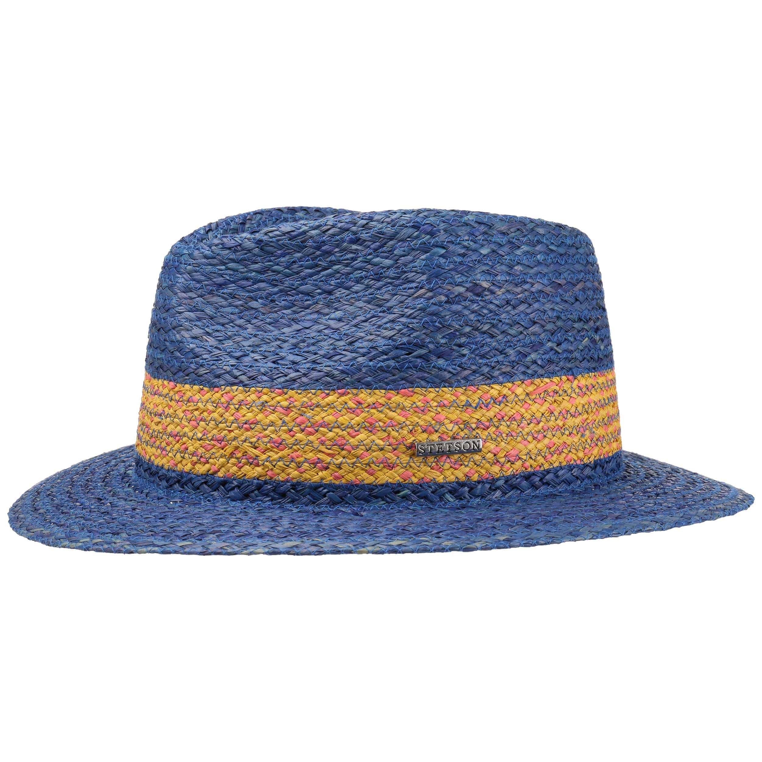Colour Band Raffia Straw Hat by Stetson 69,00