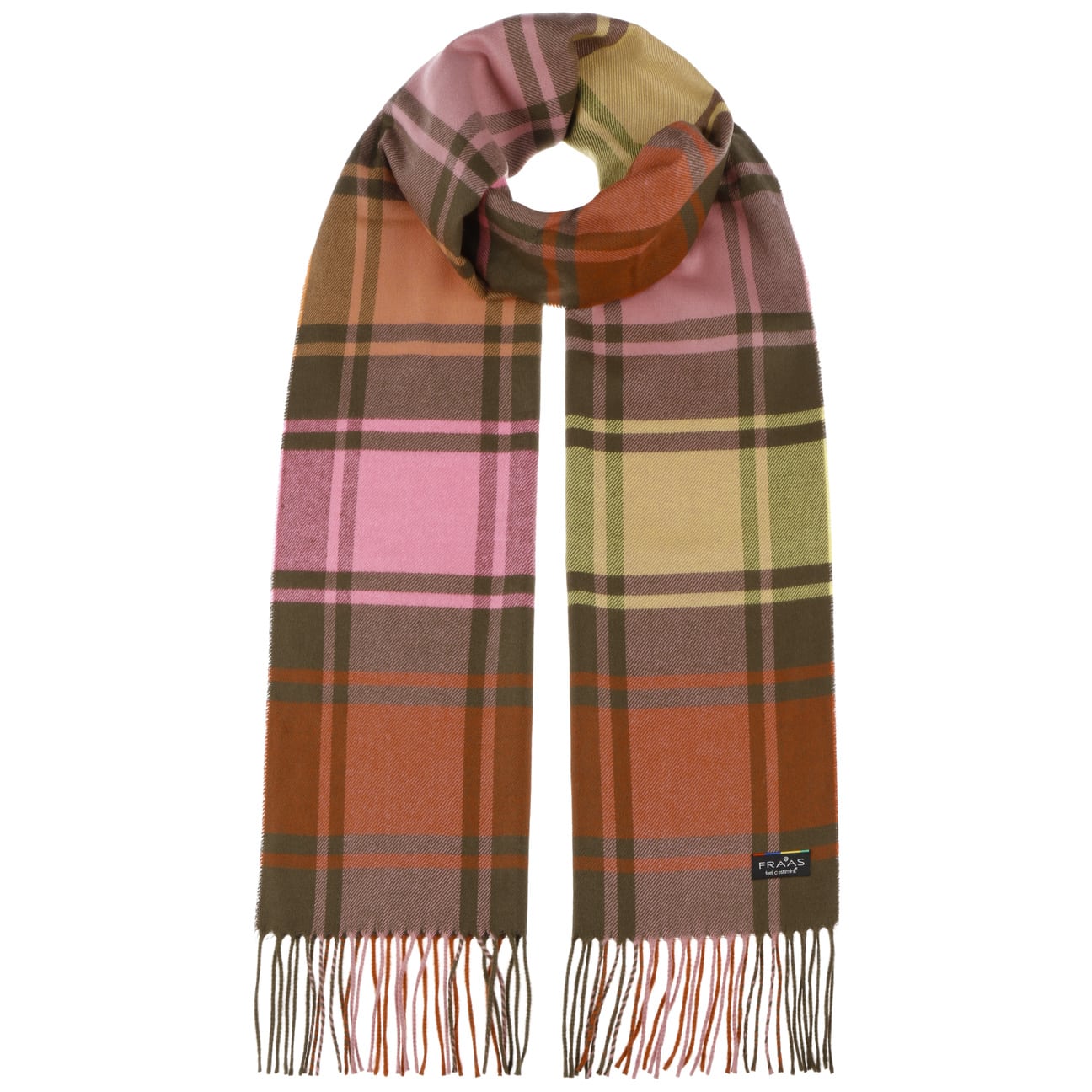 Colour Check Cashmink Scarf by Fraas 38,95 €