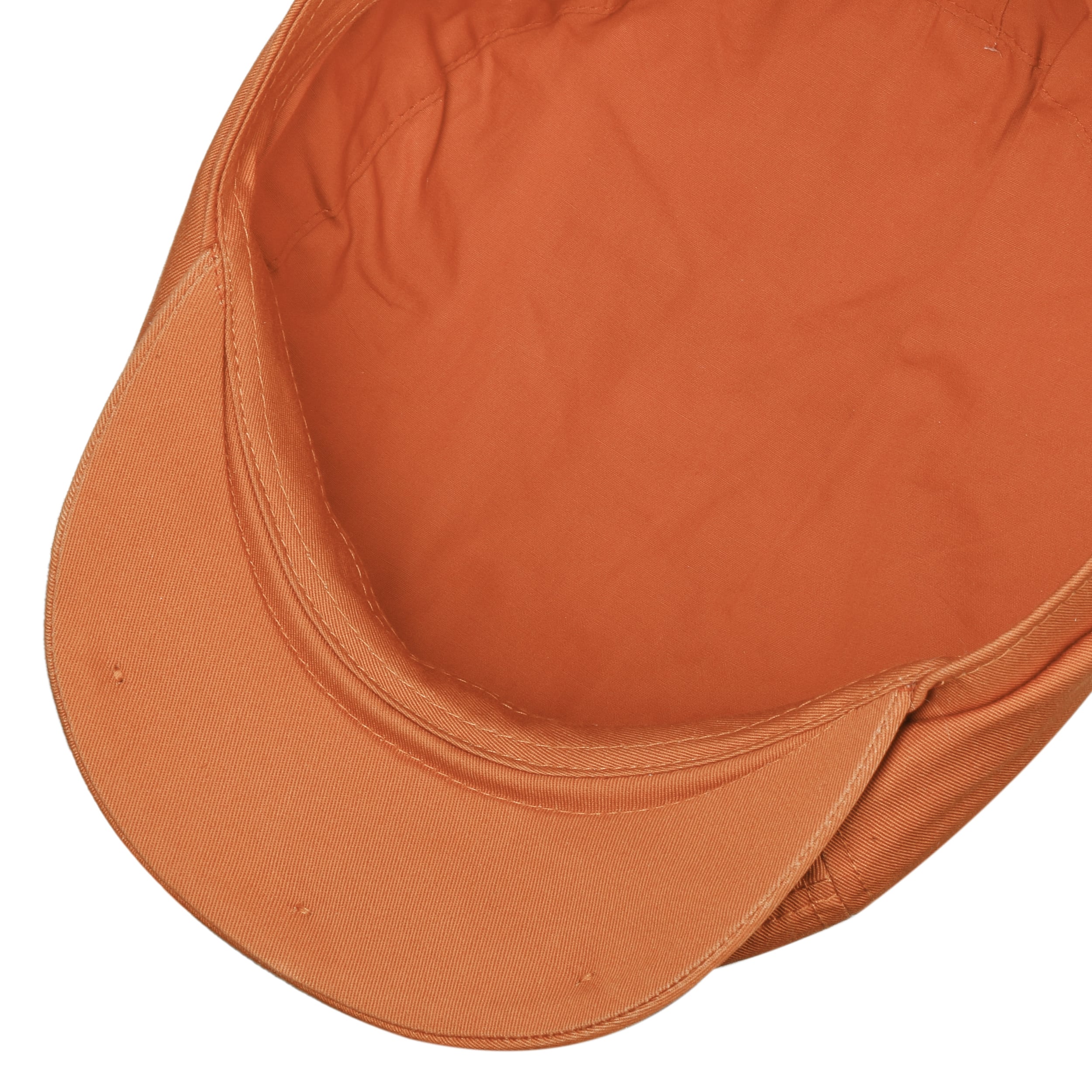 blaze orange newsboy cap